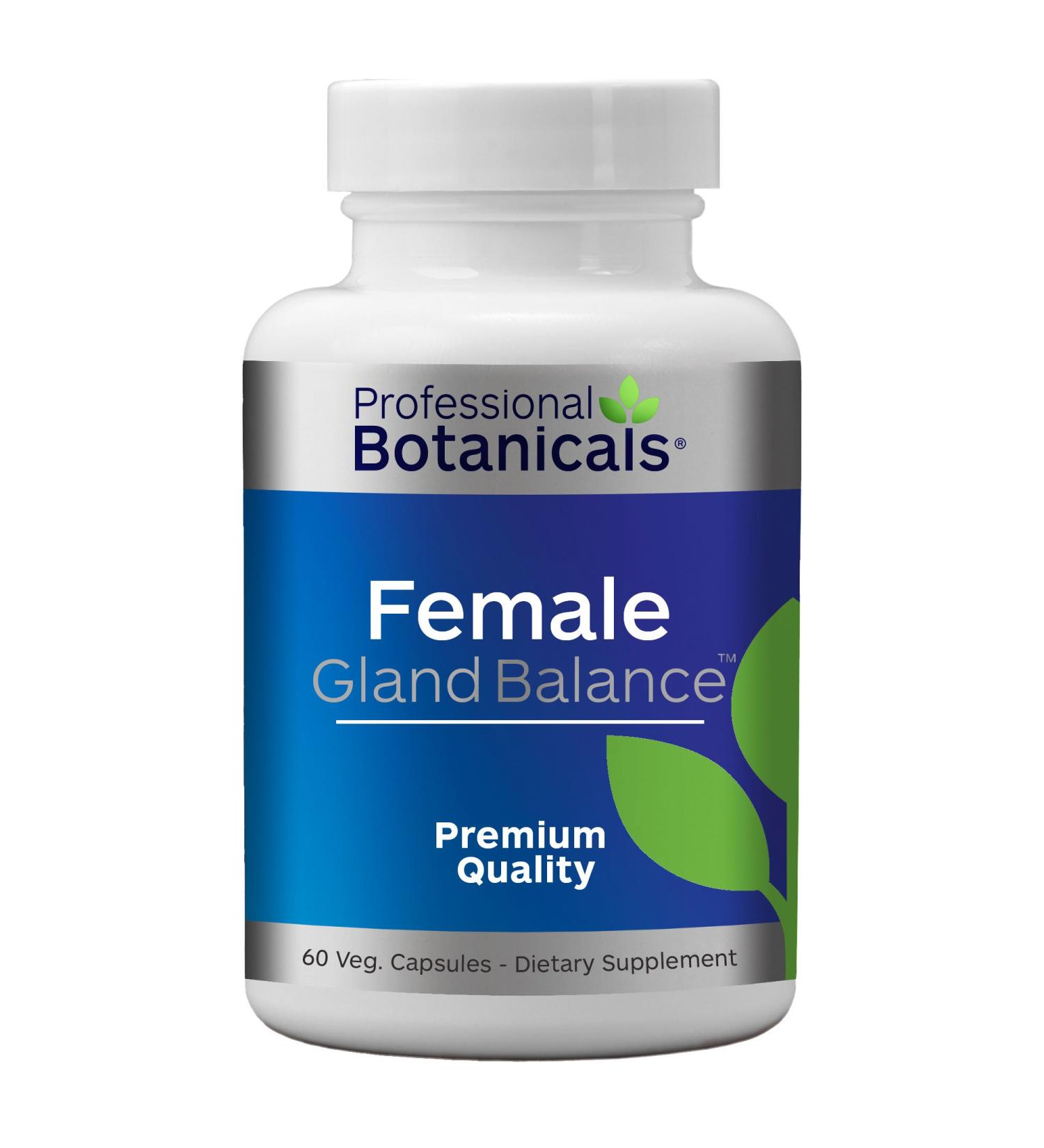 Female Gland Balance - Hormone Support - 60 Vegetarian Capsules