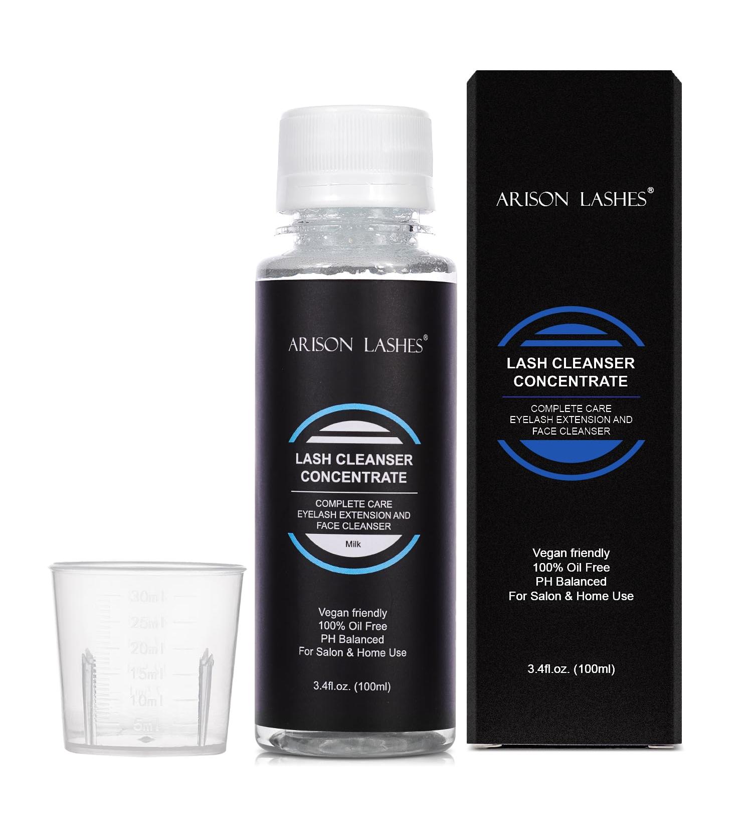 Lash Bath Foam Cleanser - Vegan Eyelash Extension Shampoo 100ml | Oil-Free DIY Professional Care - Buy Online on GoSupps.com