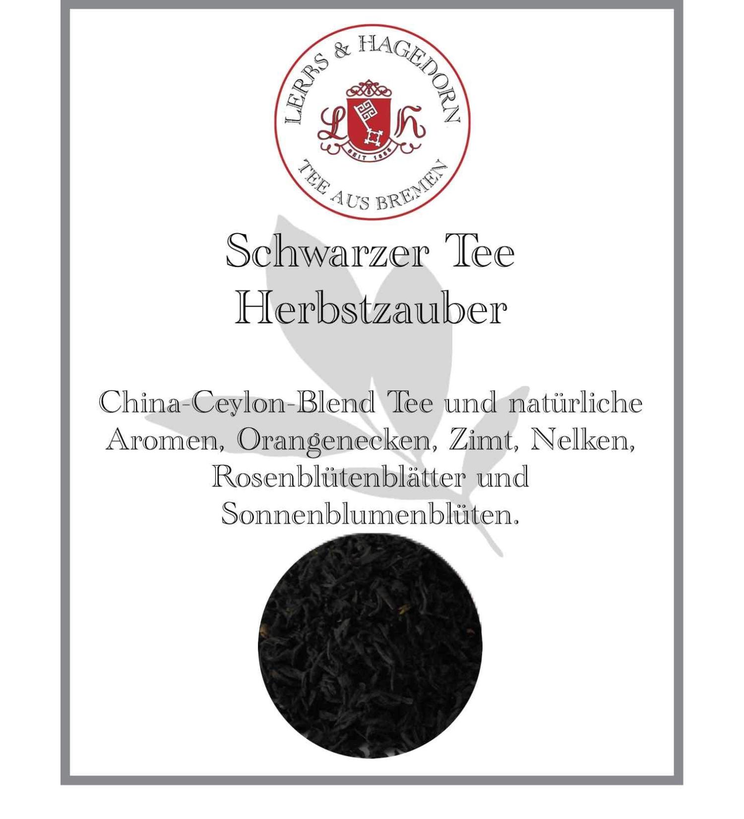  Lerbs & Hagedorn Magical autumn black tea VE: 1.5 kg - Buy Online on GoSupps.com