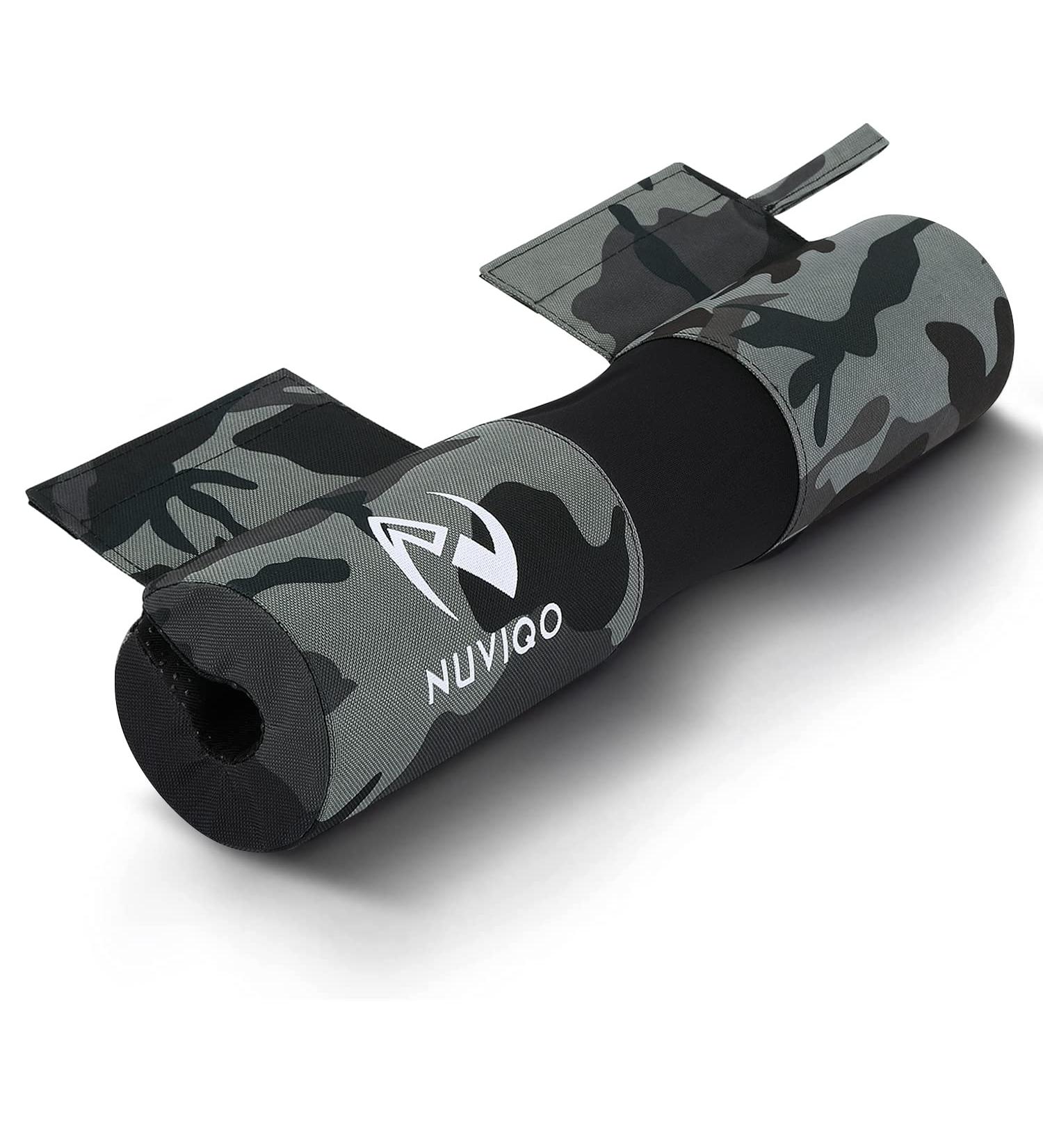 Barbell Squat Pad - Thick Foam Neck & Shoulder Protection for Squats, Lunges & Hip Thrusts - Fits Olympic Standard Bar - Green - Buy Online on GoSupps.com