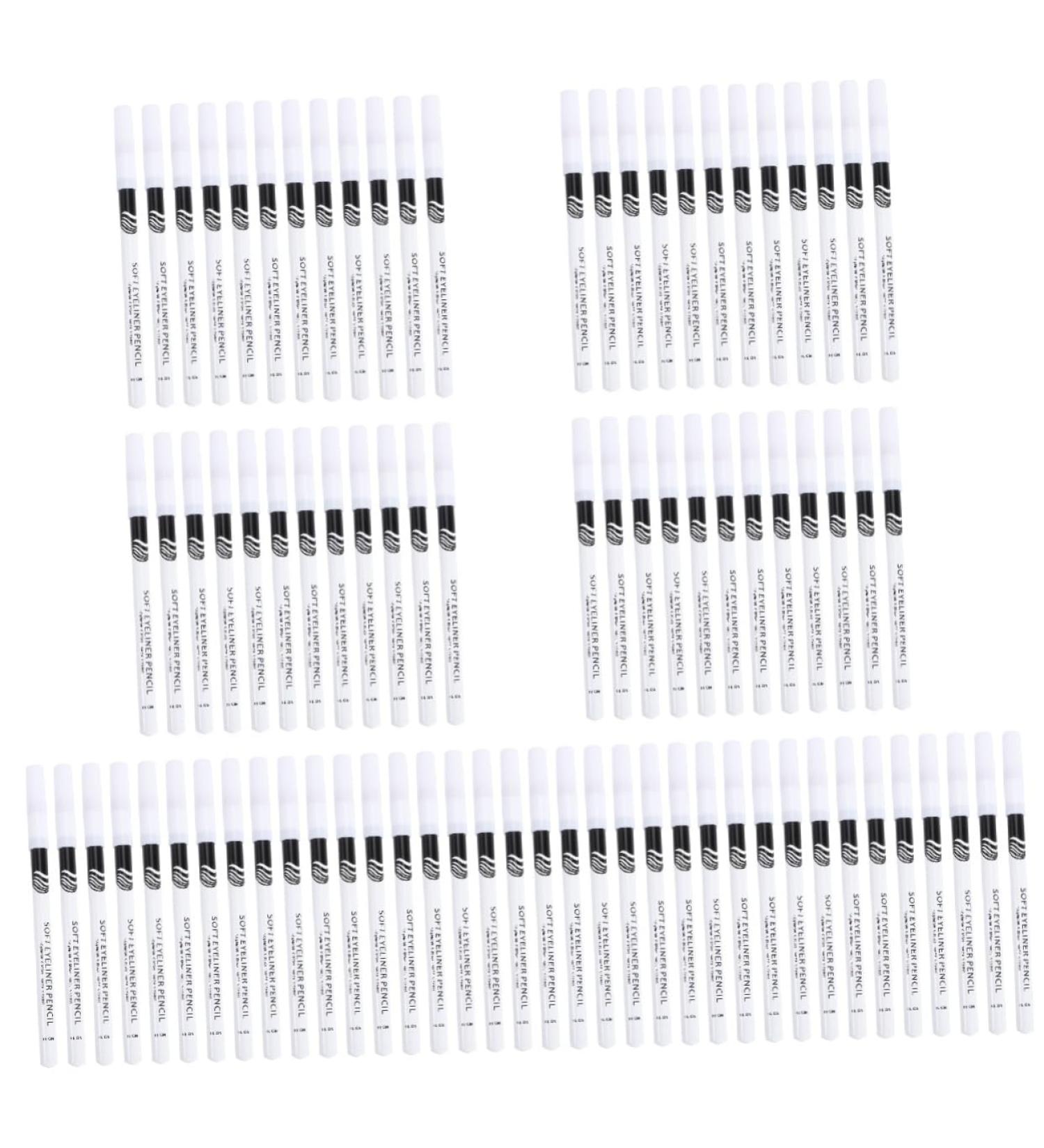 Beavorty 84 Pcs Eyeliner Pencil Highlighter Eyeshadow Womens Suits White Makeup Pen Lying Silkworm Pen Active - Buy Online on GoSupps.com
