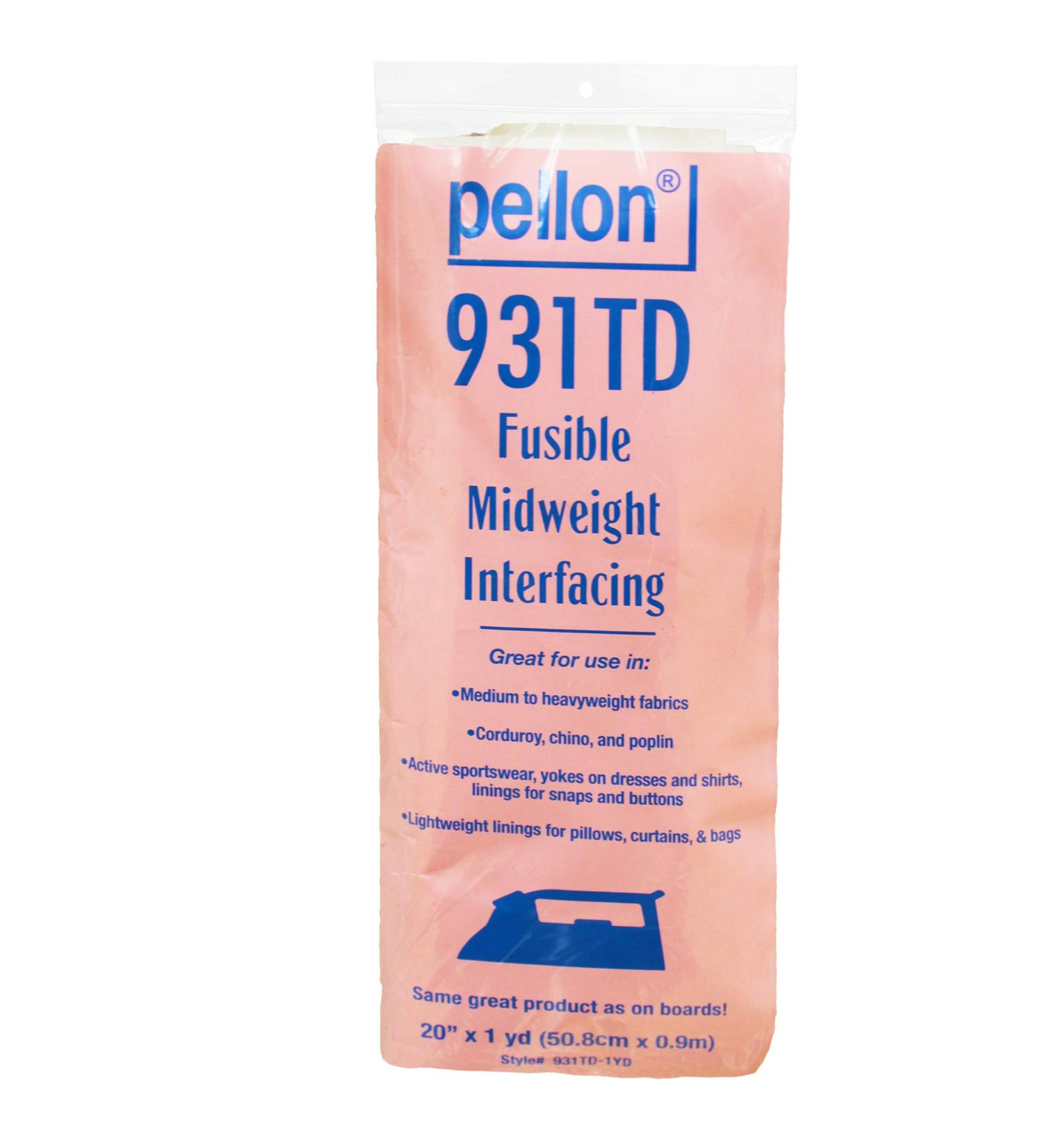 Pellon Fusible Interfacing 1 Yard (1 Pack  931TD)