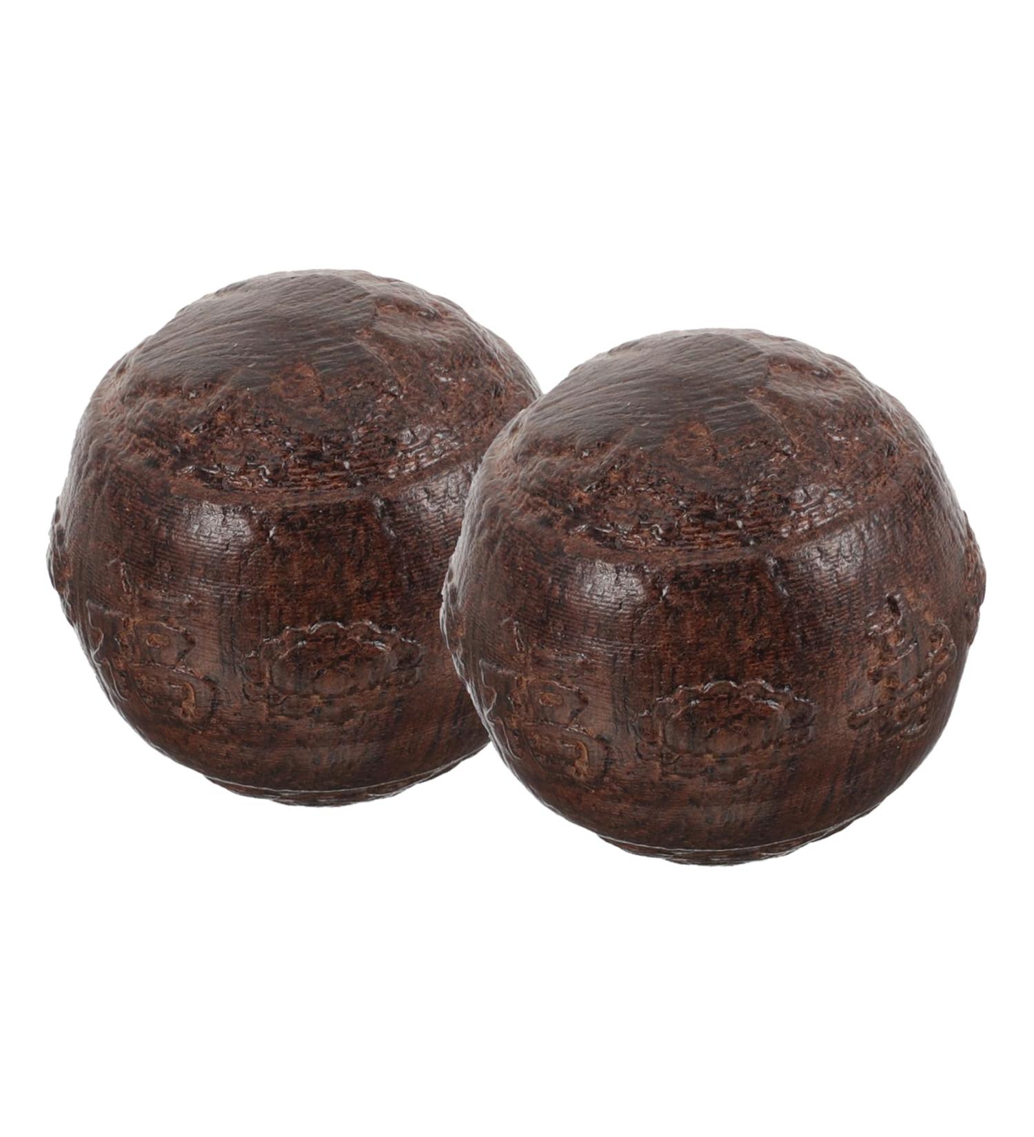 Buy BUIFULSIC Handball Massage Balls for Fitness & Health | Wooden Foot Massage Device & Hand Tensioning Balls for Players - Buy Online on GoSupps.com