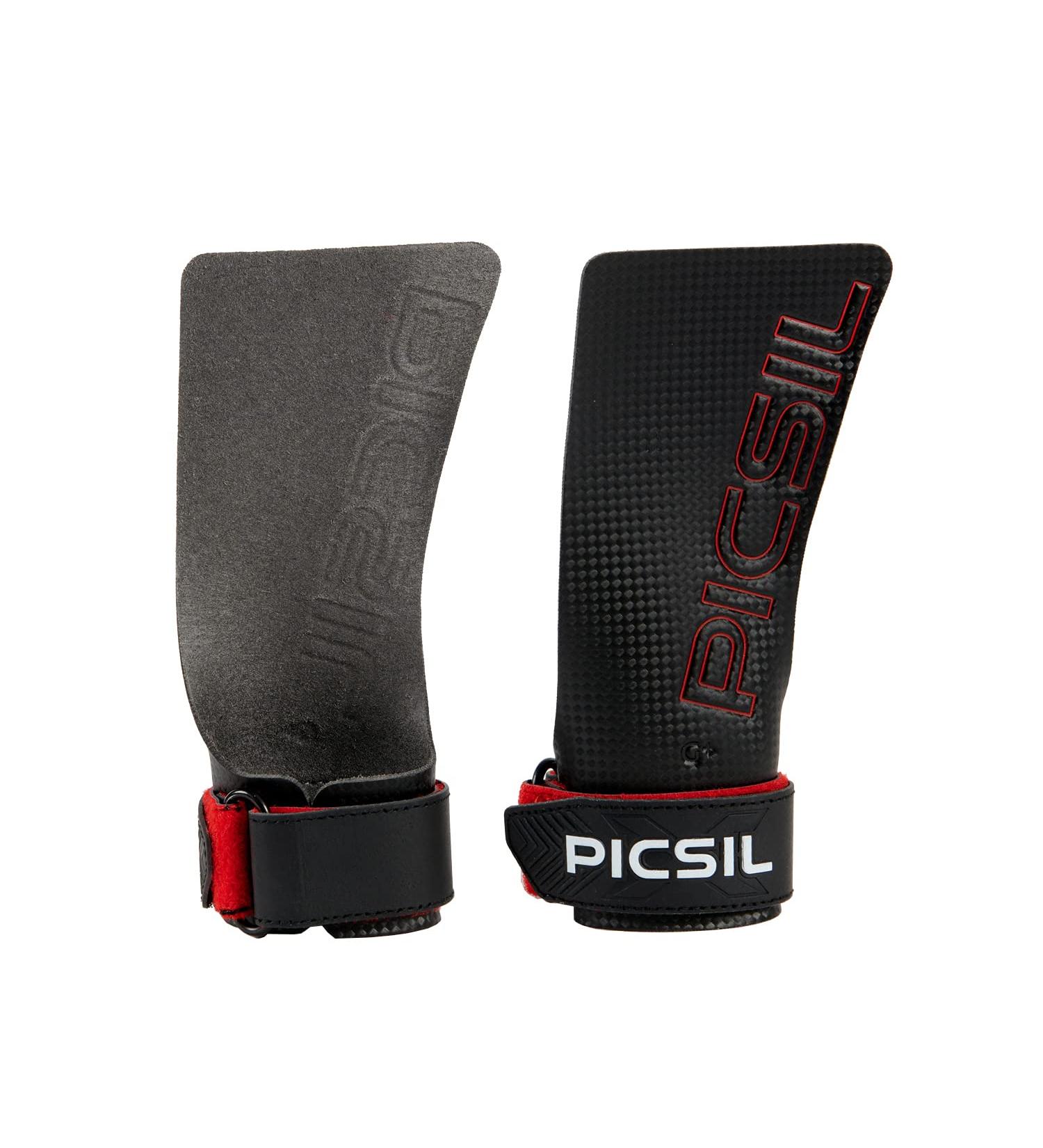 PICSIL RX Training Gloves - Carbon Grips for Cross-Training Gym Boxing Weightlifting & Gymnastics | Prevent Blisters & Cracks | Unisex G+ Red NH - Buy Online on GoSupps.com