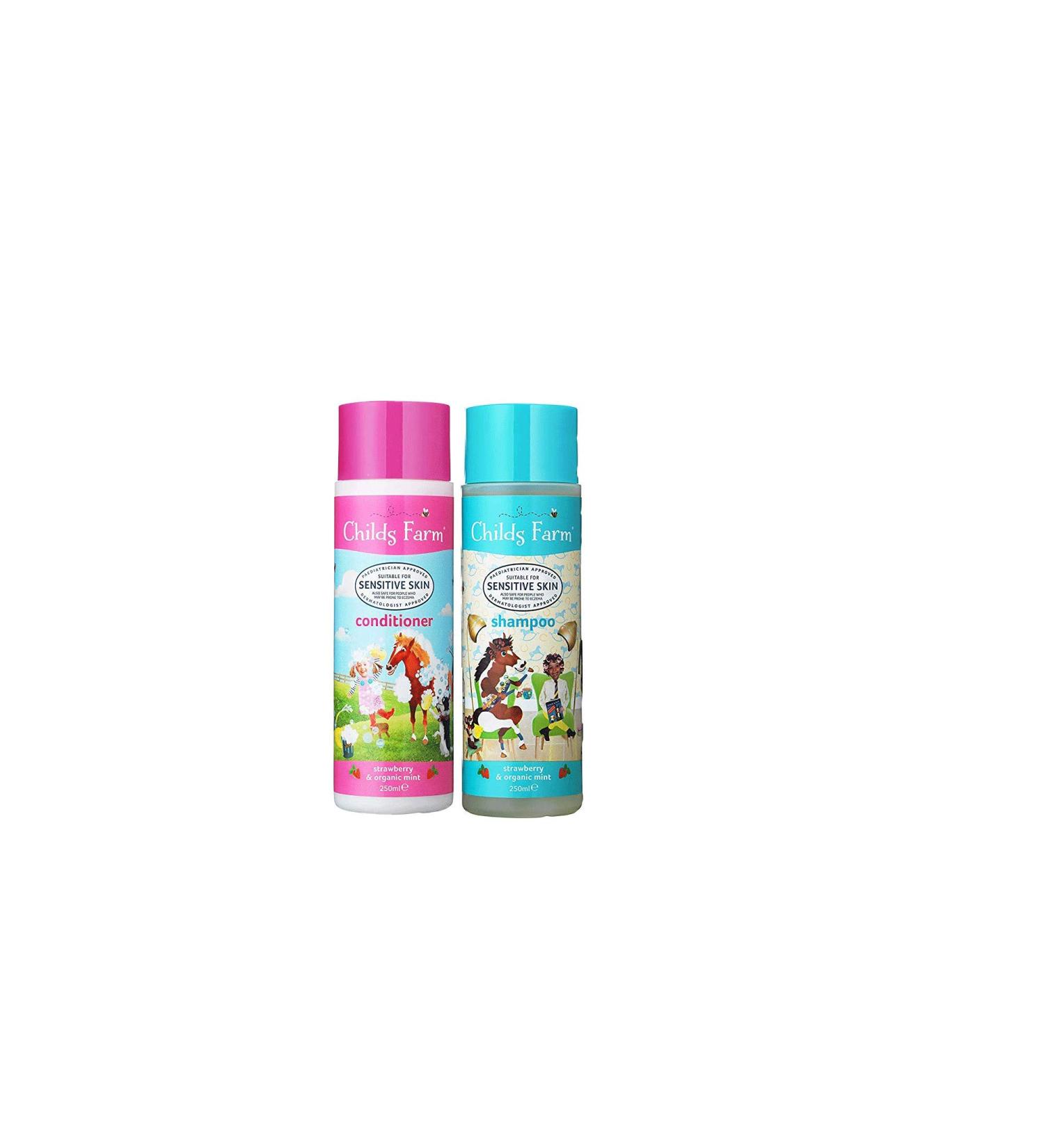 Childs Farm Baby Soft Skin | Organic Shampoo & Conditioner Duo Set | 2 Pack for Newborns & Up | Gentle Bath Routine - Buy Online on GoSupps.com