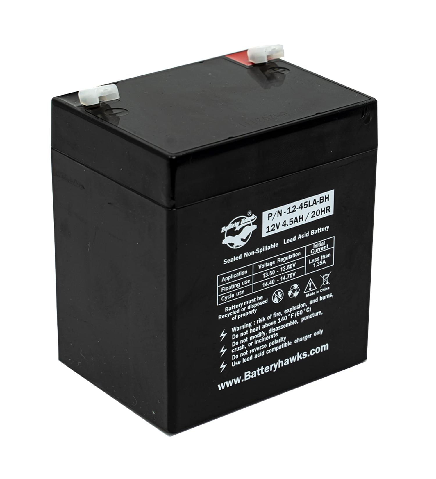 Buy 12V 4.5AH SLA Sealed Lead Acid Battery UB1245 UB1250 SLA1250 PS1250 for Alarm Medical Solar UPS | Fast International Shipping - Buy Online on GoSupps.com