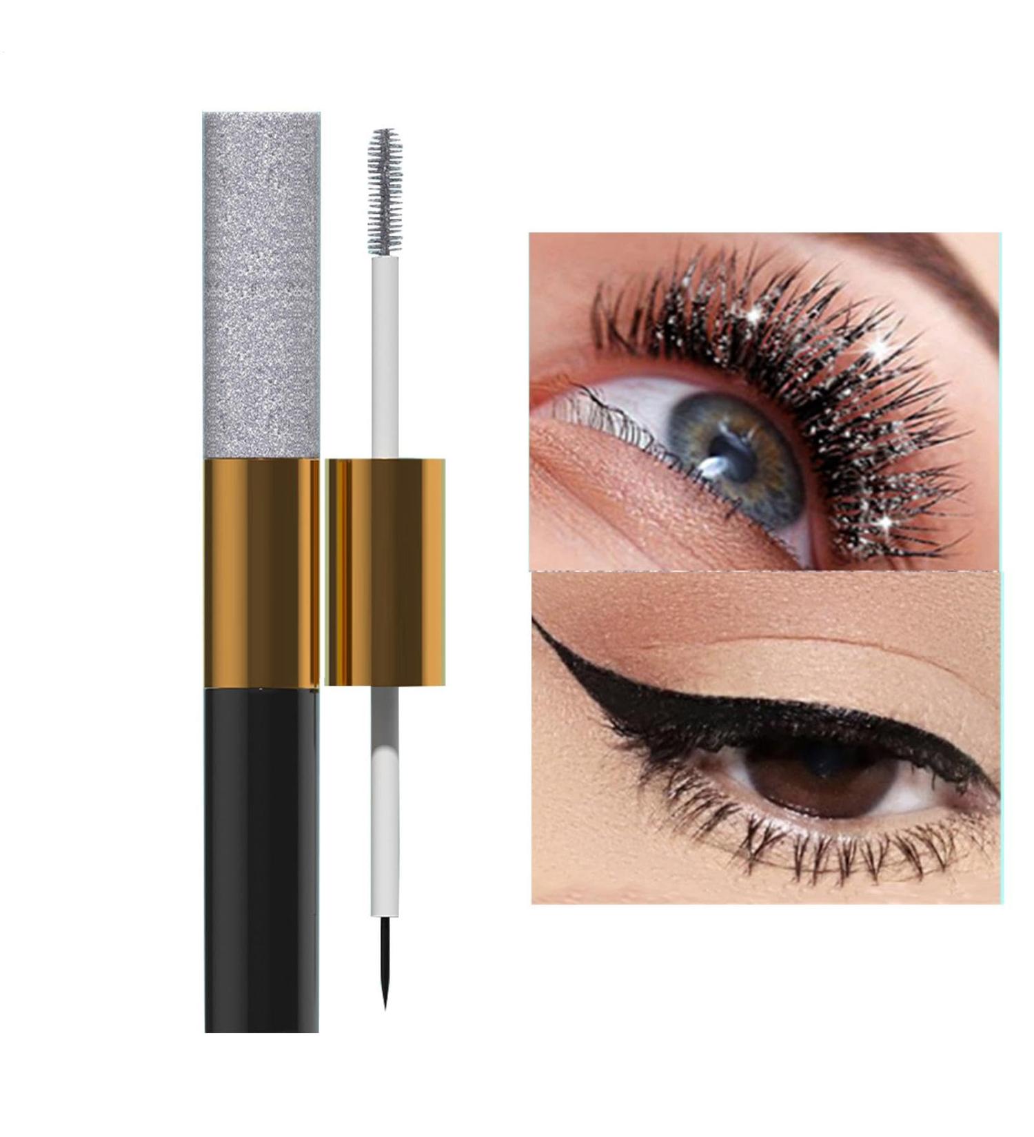 Glitter Mascara Glitter Eye Makeup Smudge-Proof Mascara Lashes and Brows Makeup Eye Liner Mascara Glitter Lashes Mascara Eye Makeup for Lashes Smudge-Proof Glitter Mascara - Buy Online on GoSupps.com