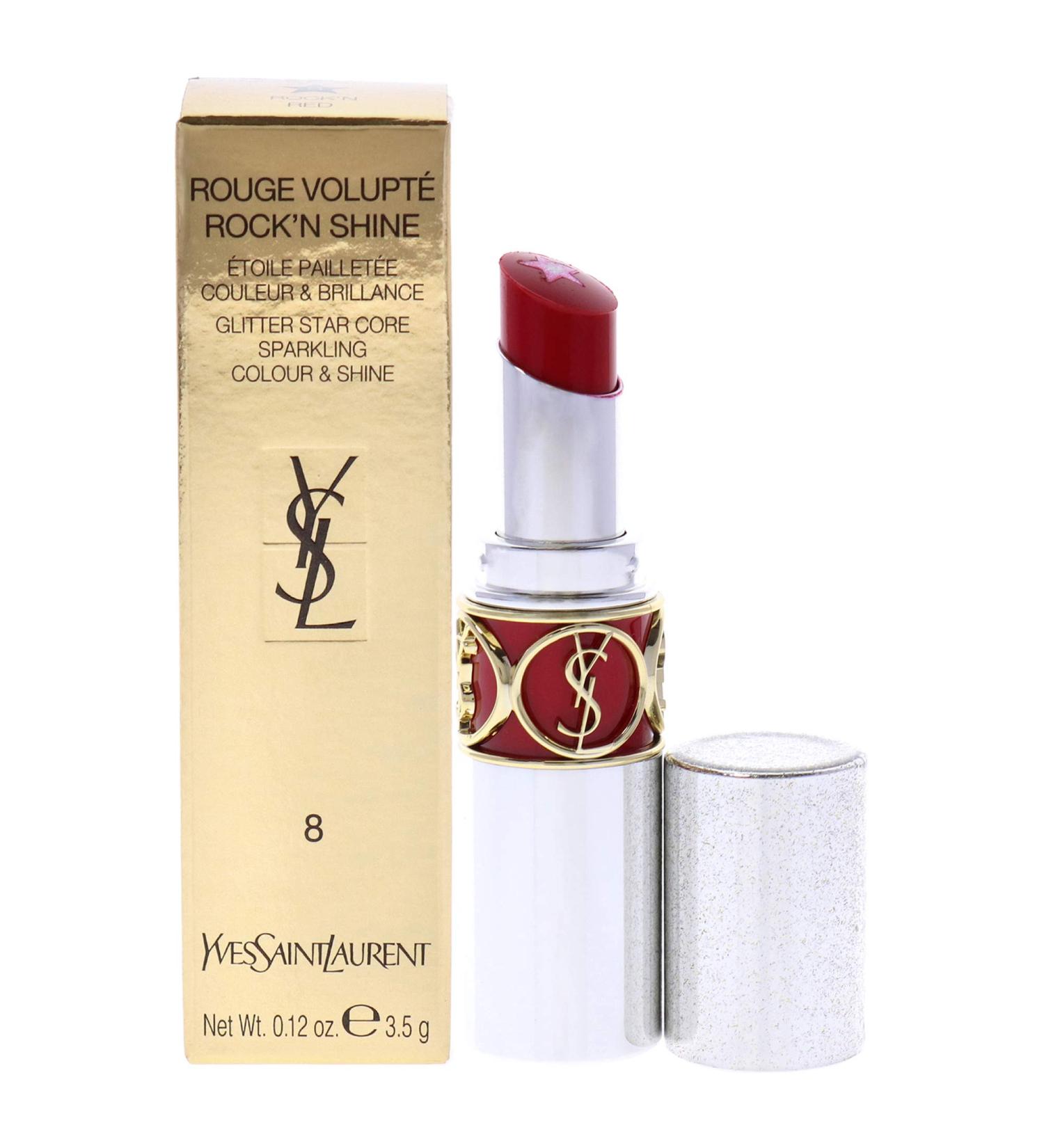 YSL Rouge Volupte Rock'n Shine 8 - Bold Red | International Shipping Available - Buy Online on GoSupps.com
