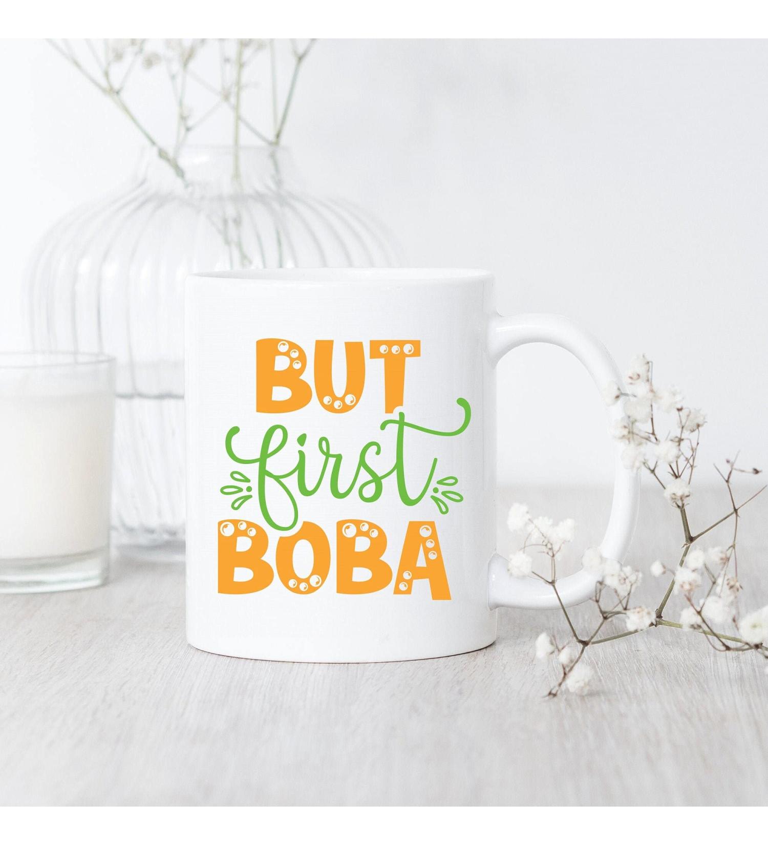 Bubble Tea Drinker Gift Tapioca Milk Tea Gift But First Boba Mug Funny Milk Tea Gift Boba Lover Gift Boba Tea Mug for Daughter