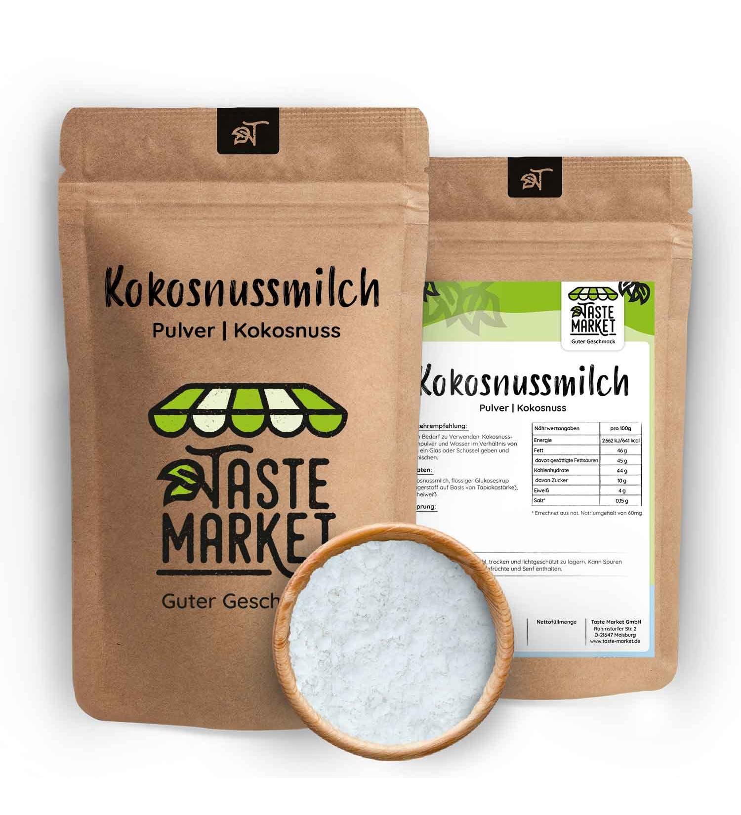 Buy 2 x 100g Coconut Milk Powder | Dried Coconut Milk Powder | Spray-Dried 200g Pack | Delicious & Healthy Coconut Milk Substitute - Buy Online on GoSupps.com