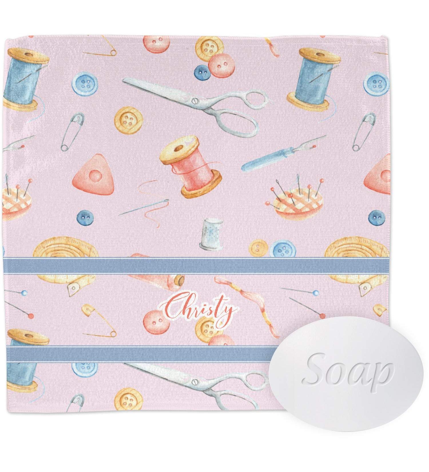 YouCustomizeIt Personalized Sewing Time Washcloth