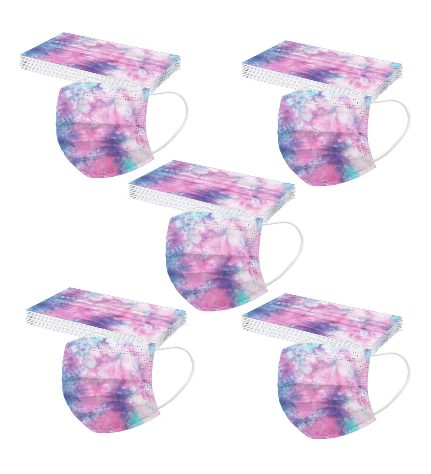 10/50 Pcs Children's Disposable Mask Cartoon Cartoon Print Mouth Scarf With Melt Blown Face_Mask Kids Mouth Nose Protection 50pcs-i Kids - Buy Online on GoSupps.com