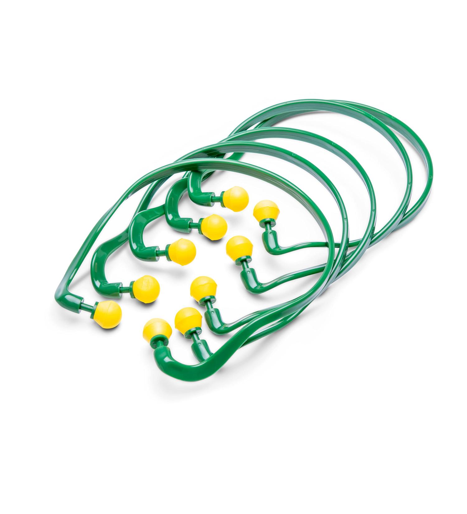 SATA 5 Pairs Banded Round Shape Silicone Earplugs | NRR 23dB | SNR 29dB | STFH0431 - 1 Pair - Buy Online on GoSupps.com