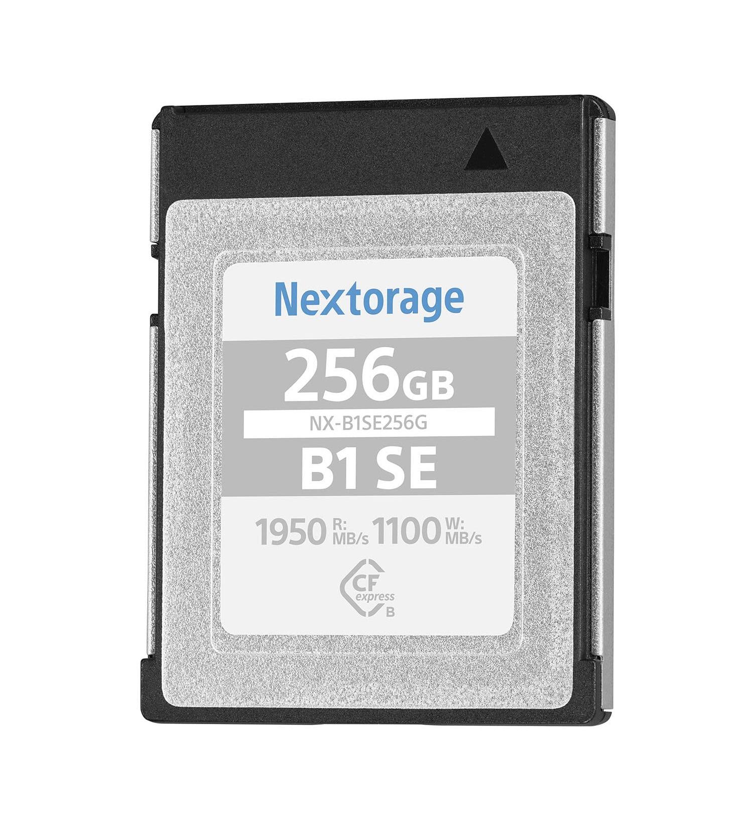 Nextorage Japan 256GB CFexpress Type B Card - 1950MB/s Read, 1100MB/s Write - Buy Online on GoSupps.com