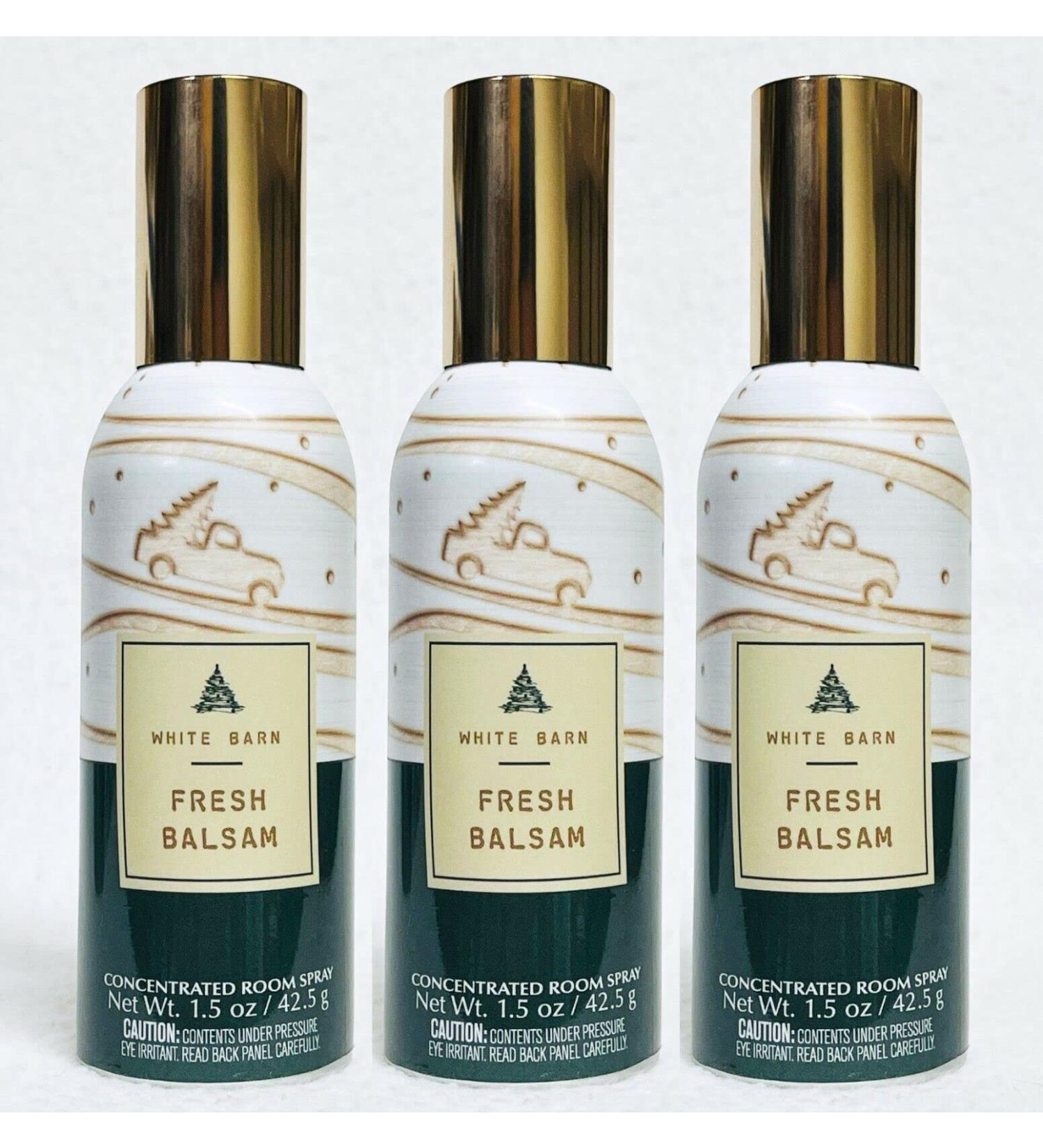 White Barn FRESH BALSAM 3-PACK Concentrated Room Spray 1.5 Ounce-Bath and Body Works - Buy Online on GoSupps.com