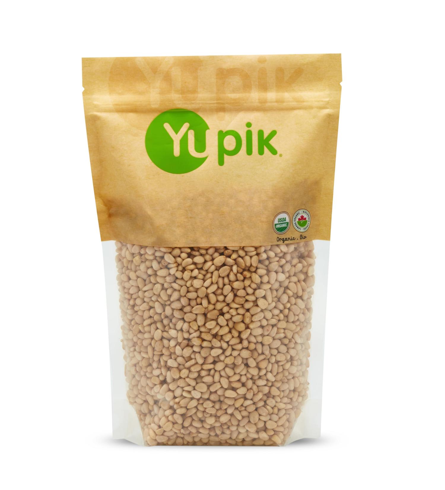 Yupik Organic Pinenuts (Aa) Non-GMO Vegan Gluten-Free 1Kg 1 kg (Pack of 1) - Buy Online on GoSupps.com