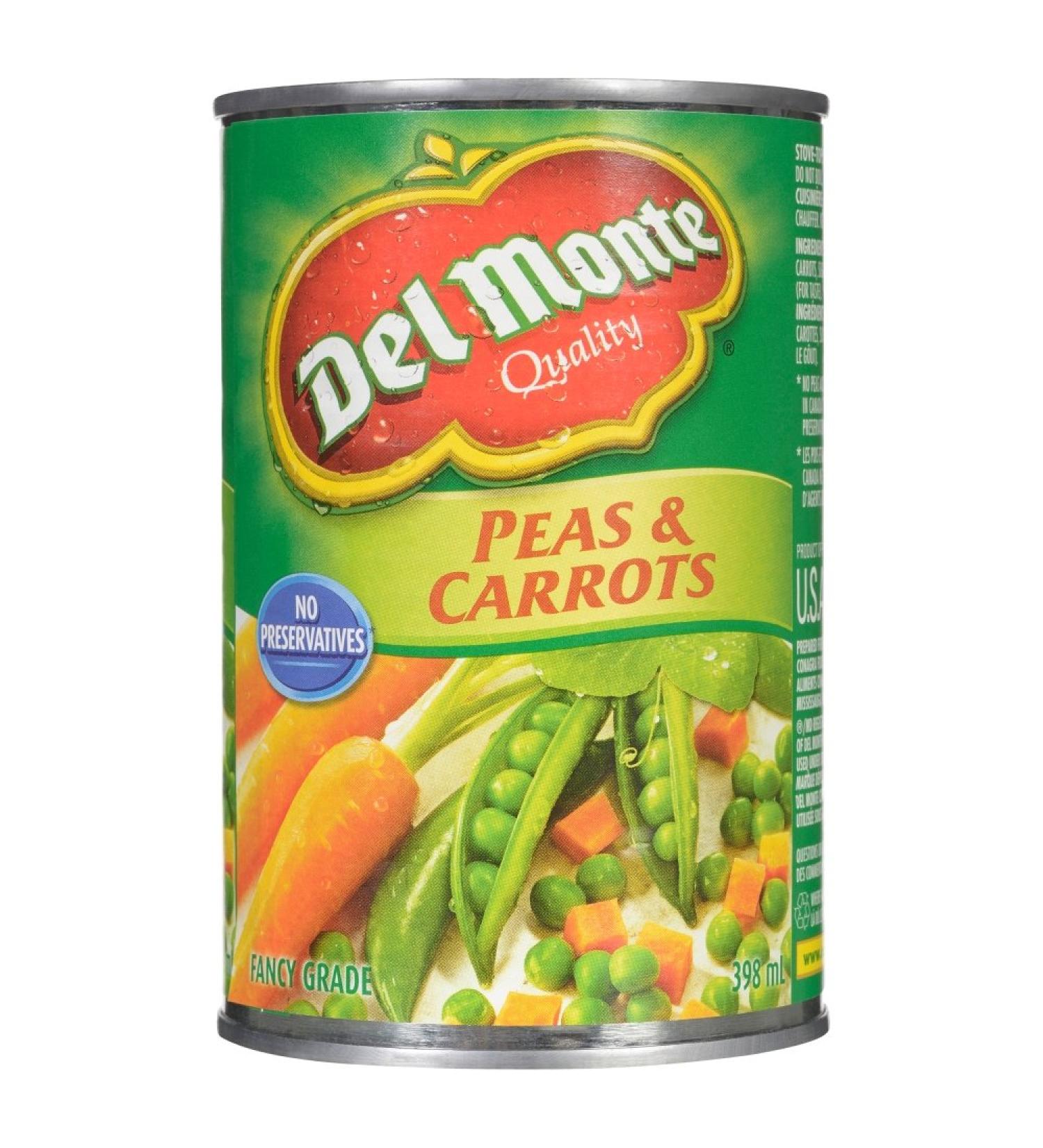 Del Monte Peas and Carrots 398 ml Pack of 24 - Buy Online on GoSupps.com