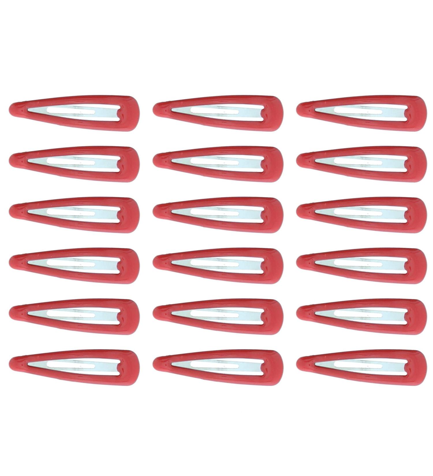 Zac's Alter Ego Set of 18 Grips/Hair Clips - School Colours Red - Buy Online on GoSupps.com
