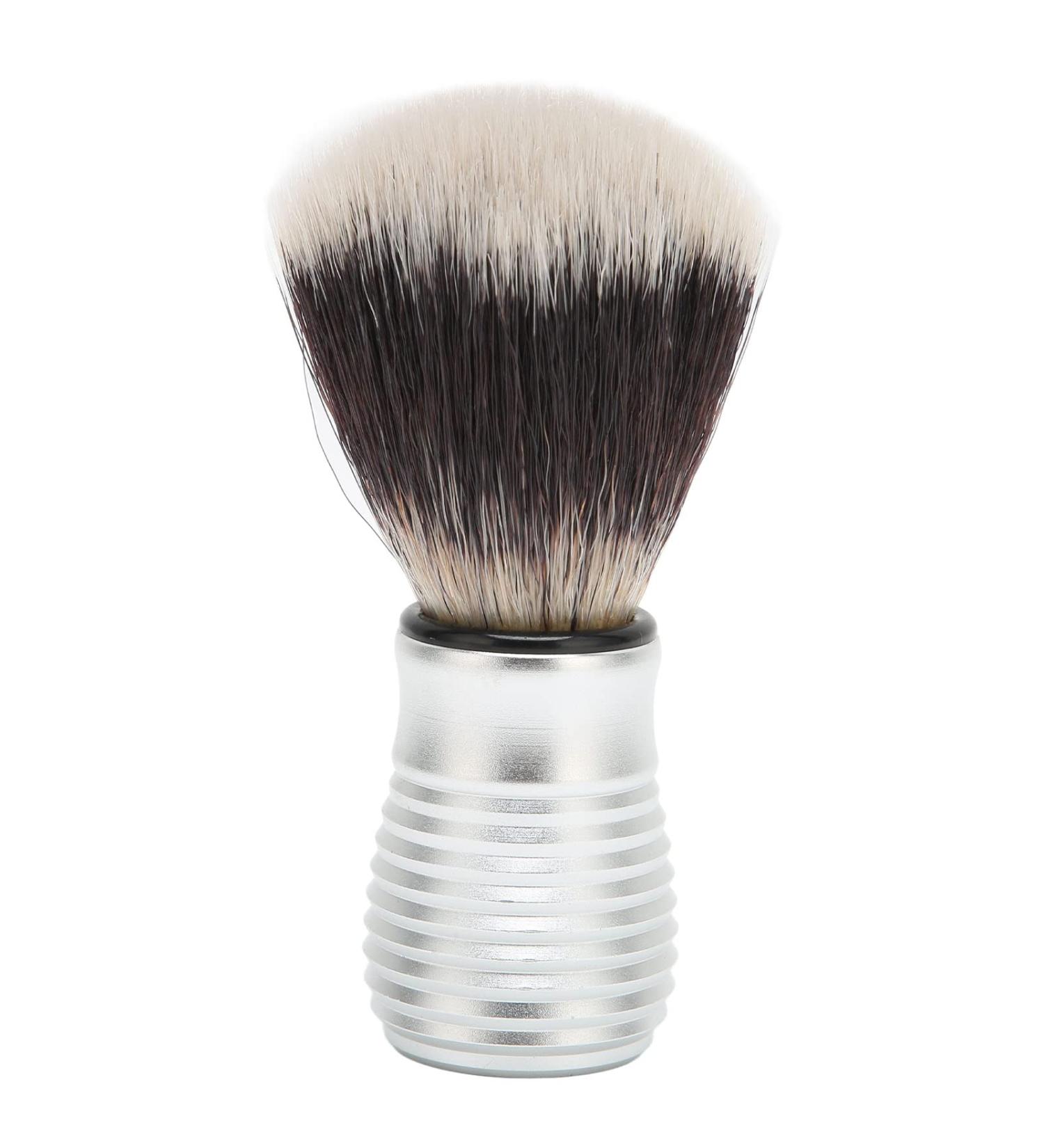 Razor Brush - Premium Soft Bristles Shaving Brush with Quick Drying Aluminum Alloy Handle for Hairdressing & Salons - International Shipping Available - Buy Online on GoSupps.com