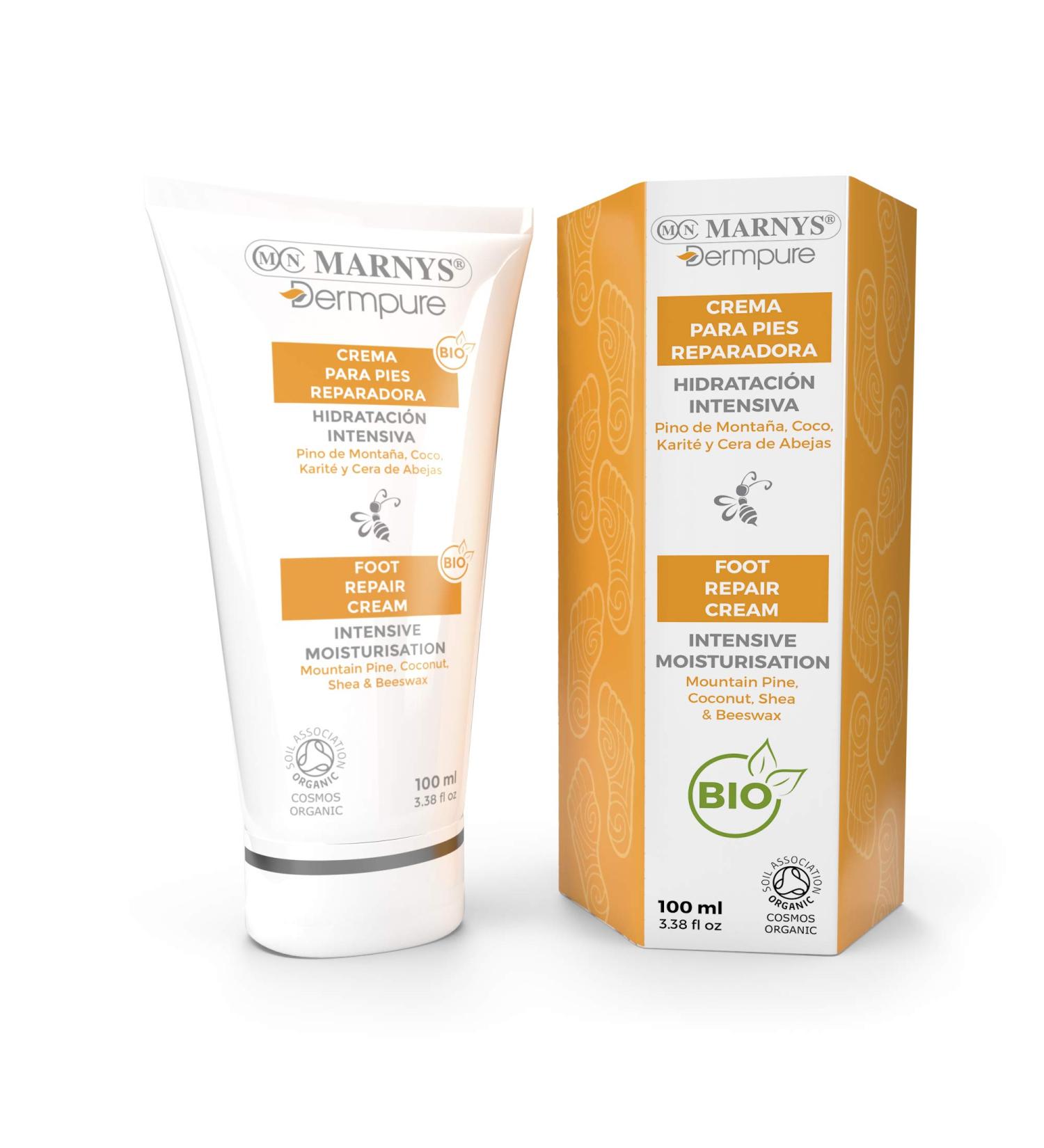 Buy Marnys Beeswax Foot Cream 100ml - Ultimate Hydration & Nourishment for Healthy Feet - Buy Online on GoSupps.com