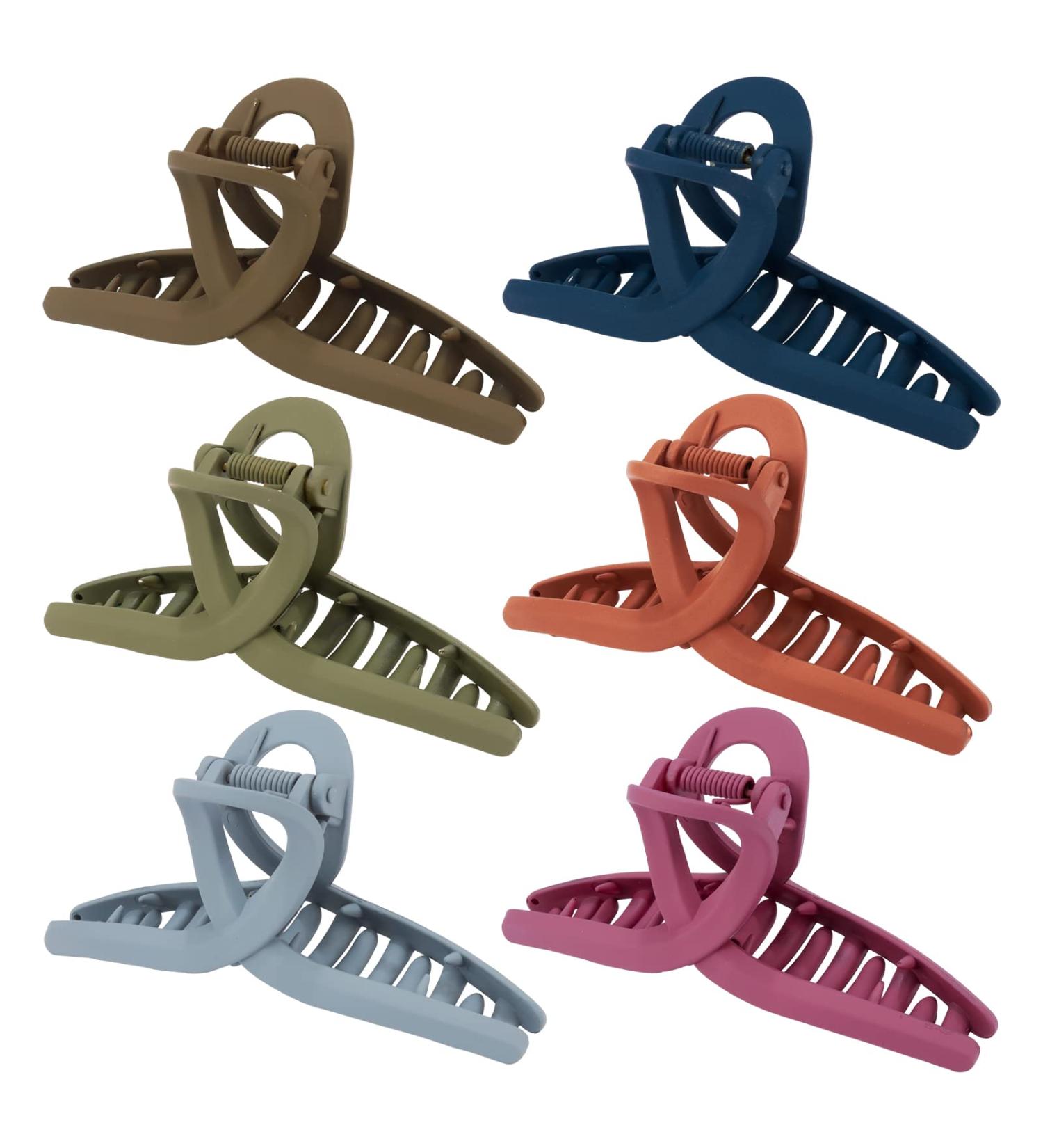 ACO-UINT 6 Pack Large Hair Clips for Women - Non Slip Strong Hair Claw Clips - Big Hair Claws for Summer - Hair Accessories - Buy Online on GoSupps.com