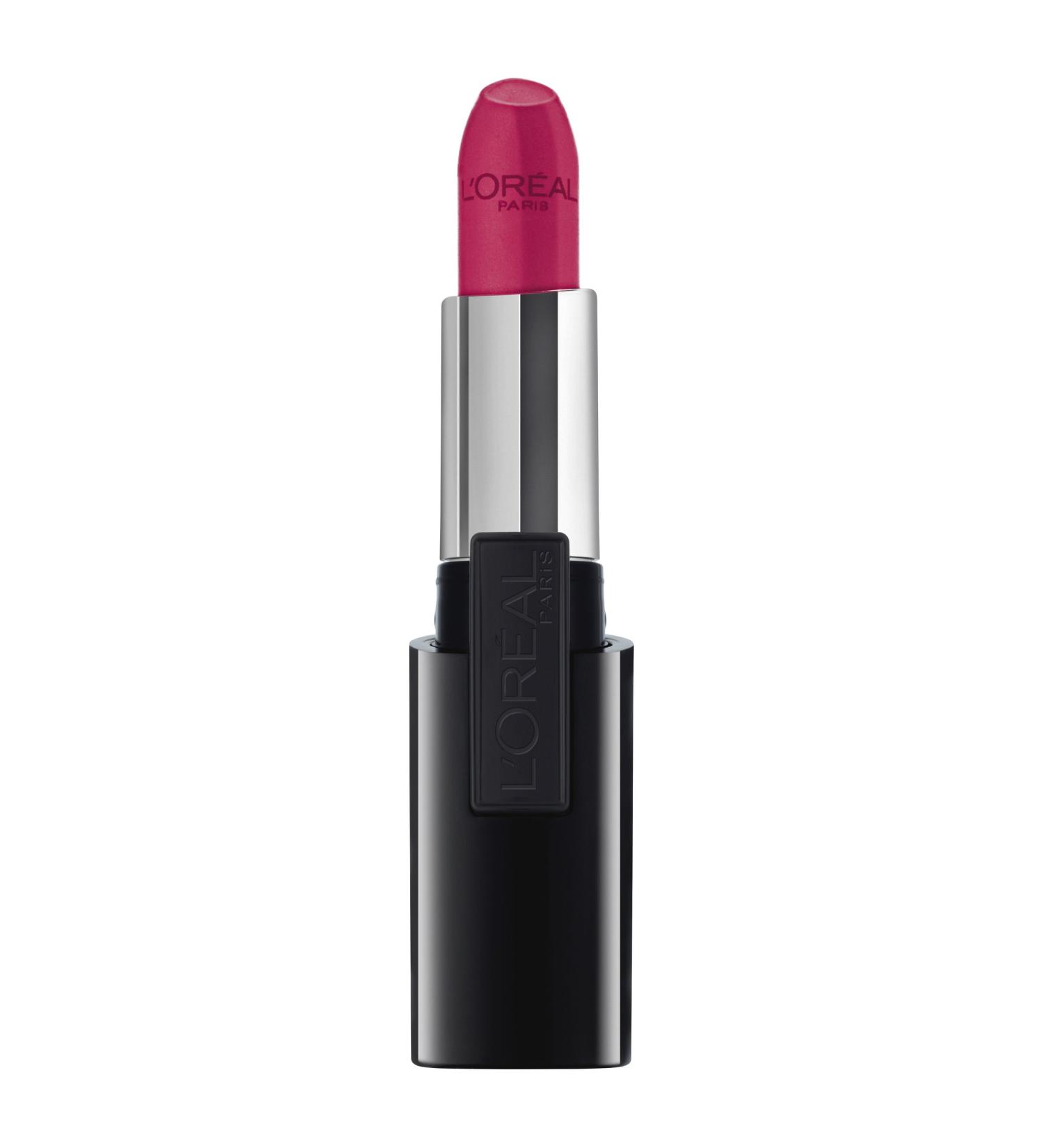 L'Or al Paris Infallible Le Rouge Lipstick  Forever Fuschia  0.09 oz.