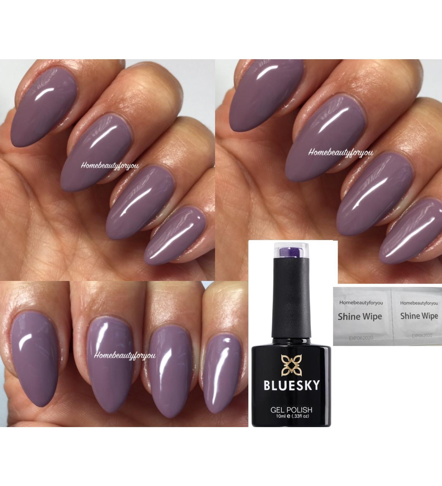 Bluesky Move Over Mauve D76 Nail Gel Polish UV LED Soak Off 10ml OFFER PRICE - Buy Online on GoSupps.com