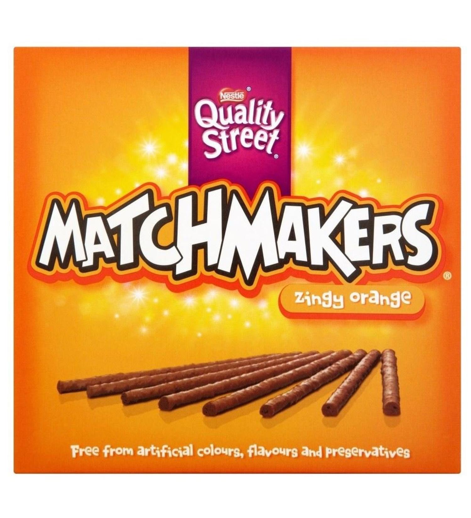 Nestl Nestle Quality Street Matchmakers - Zingy orange (151g) - Paquet de 2