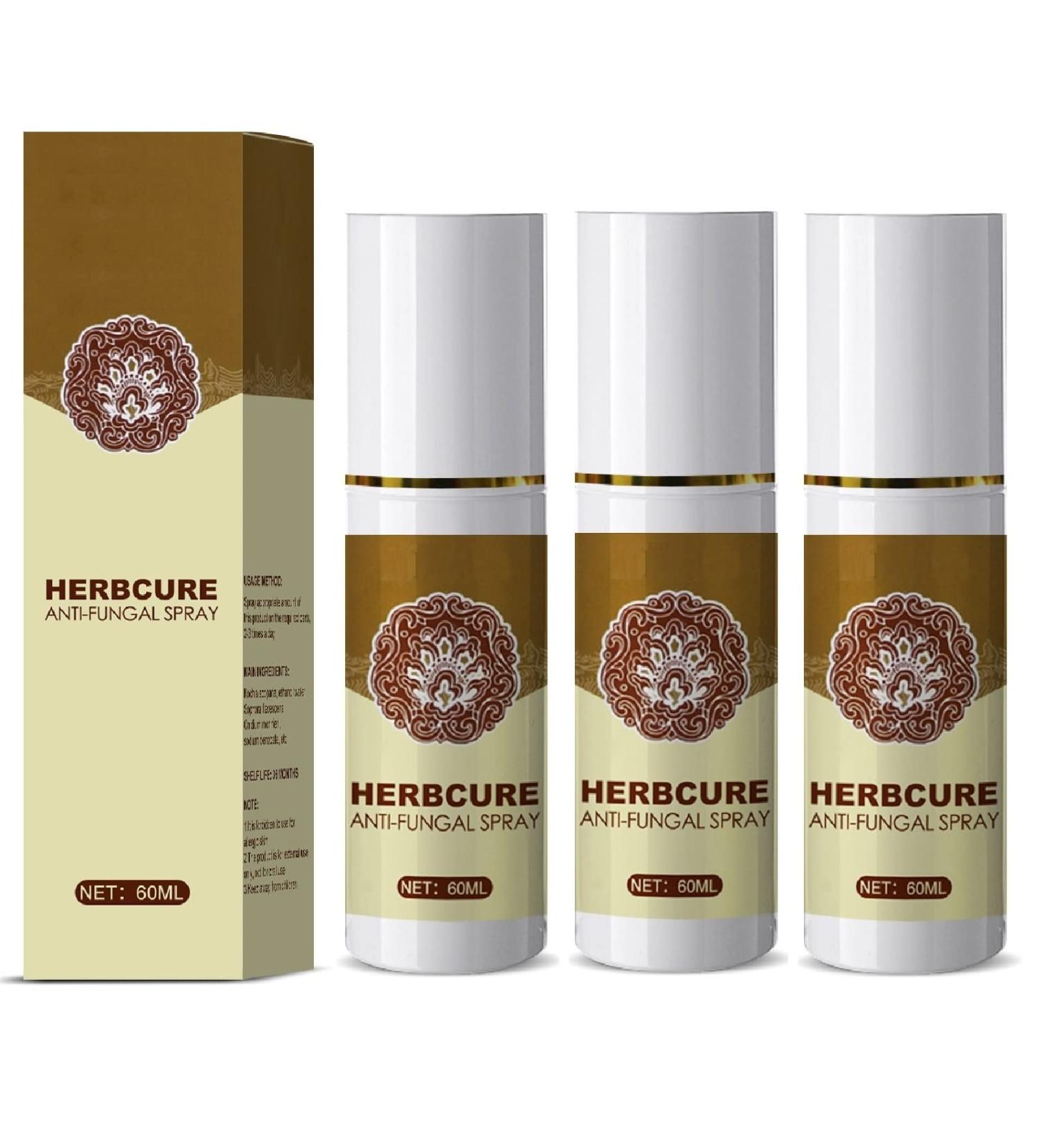 Fungal Combat Feet Spray- 3 Pcs Anti-Fungal Infections Athlete's Foot Herbal Peeling Spray 60ml - Buy Online on GoSupps.com