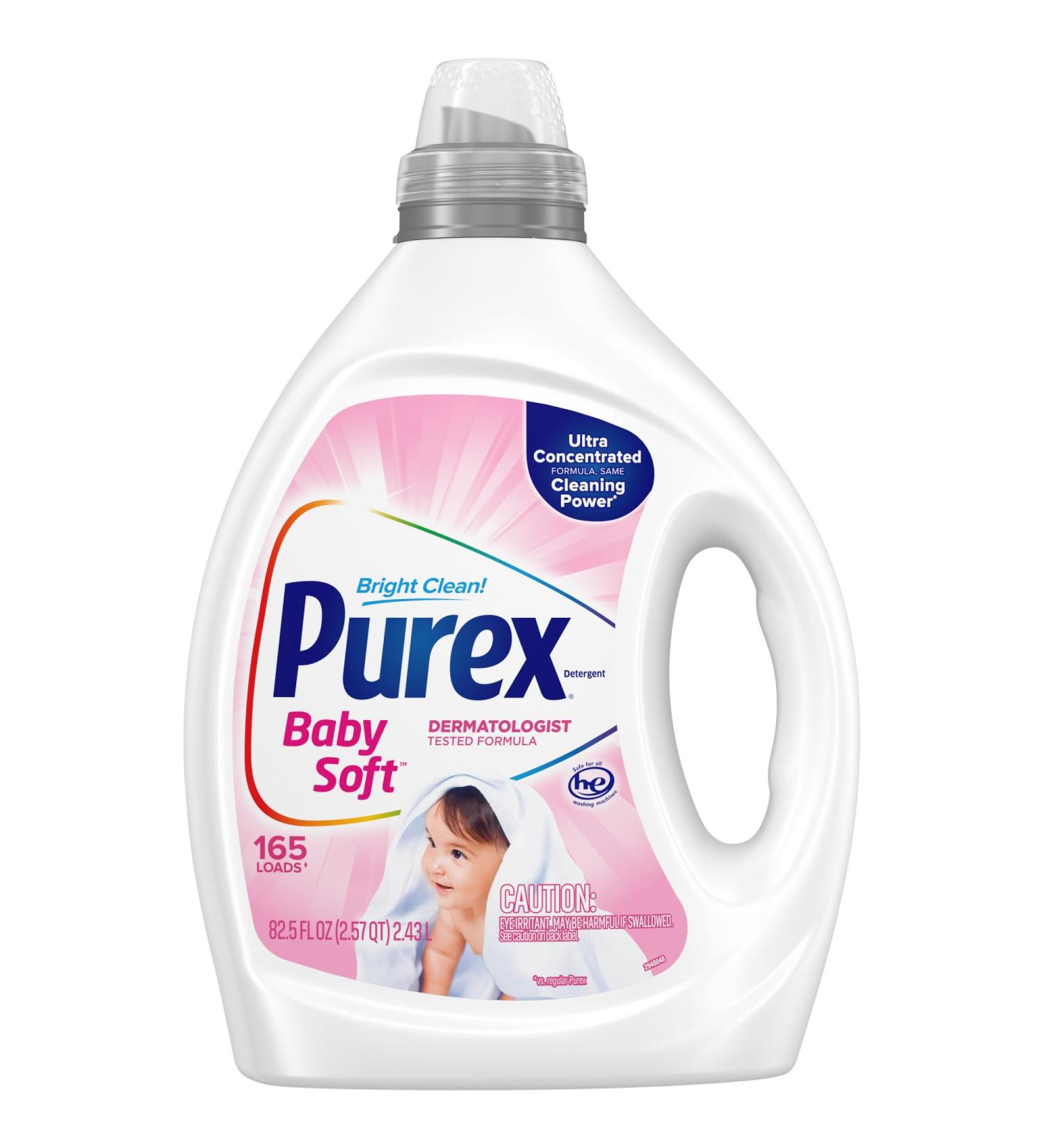 Buy Purex Liquid Laundry Detergent - Ultra Concentrated Baby - 82.5 oz 165 Loads | International Shipping Available - Buy Online on GoSupps.com