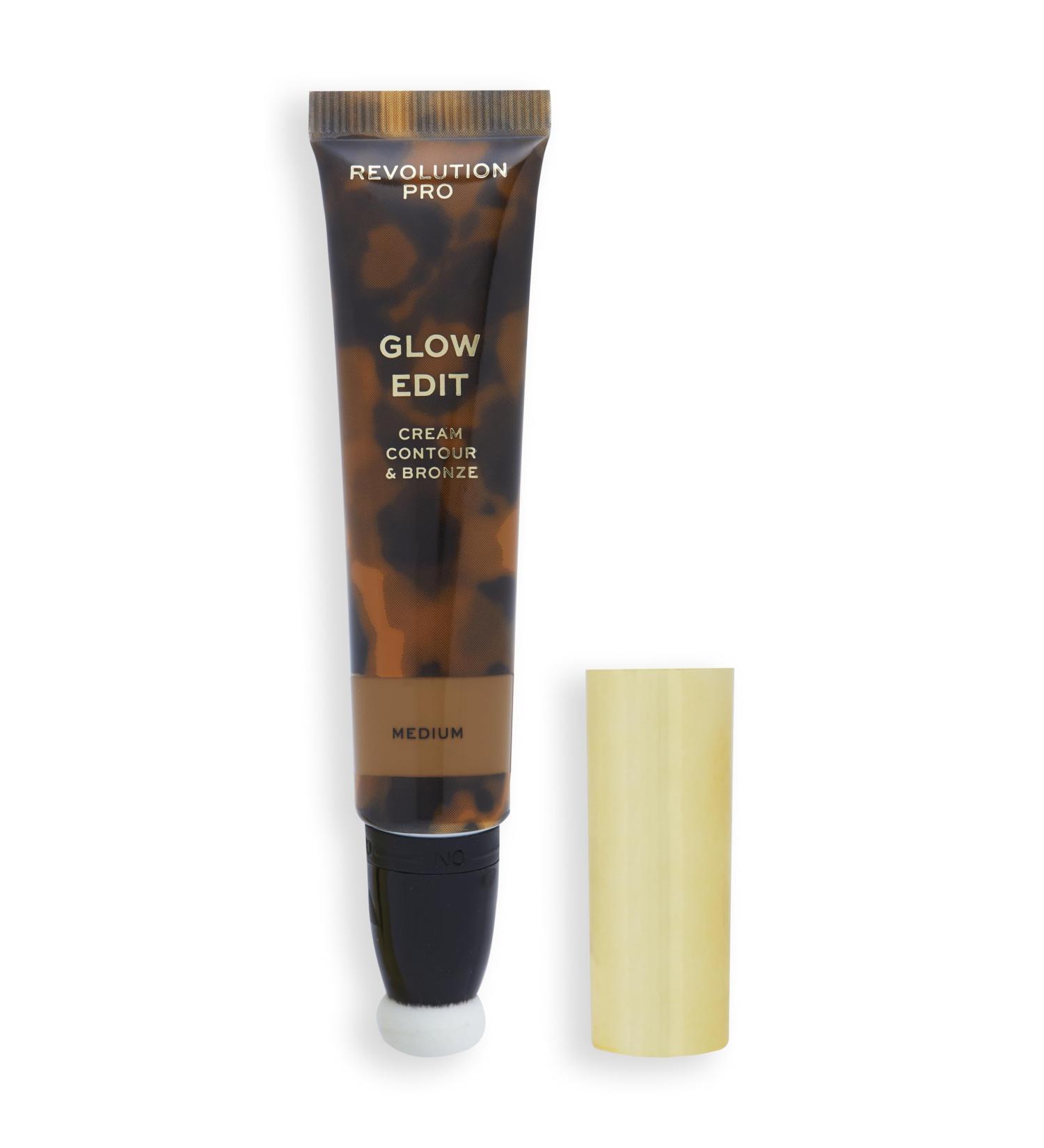 Revolution Pro Revolution Pro Glow Edit Cream and Bronze Contour Stick Face Contour Stick Sculpts and Defines Lightweight Creamy Formula Matte Finish Medium 15ml - Buy Online on GoSupps.com