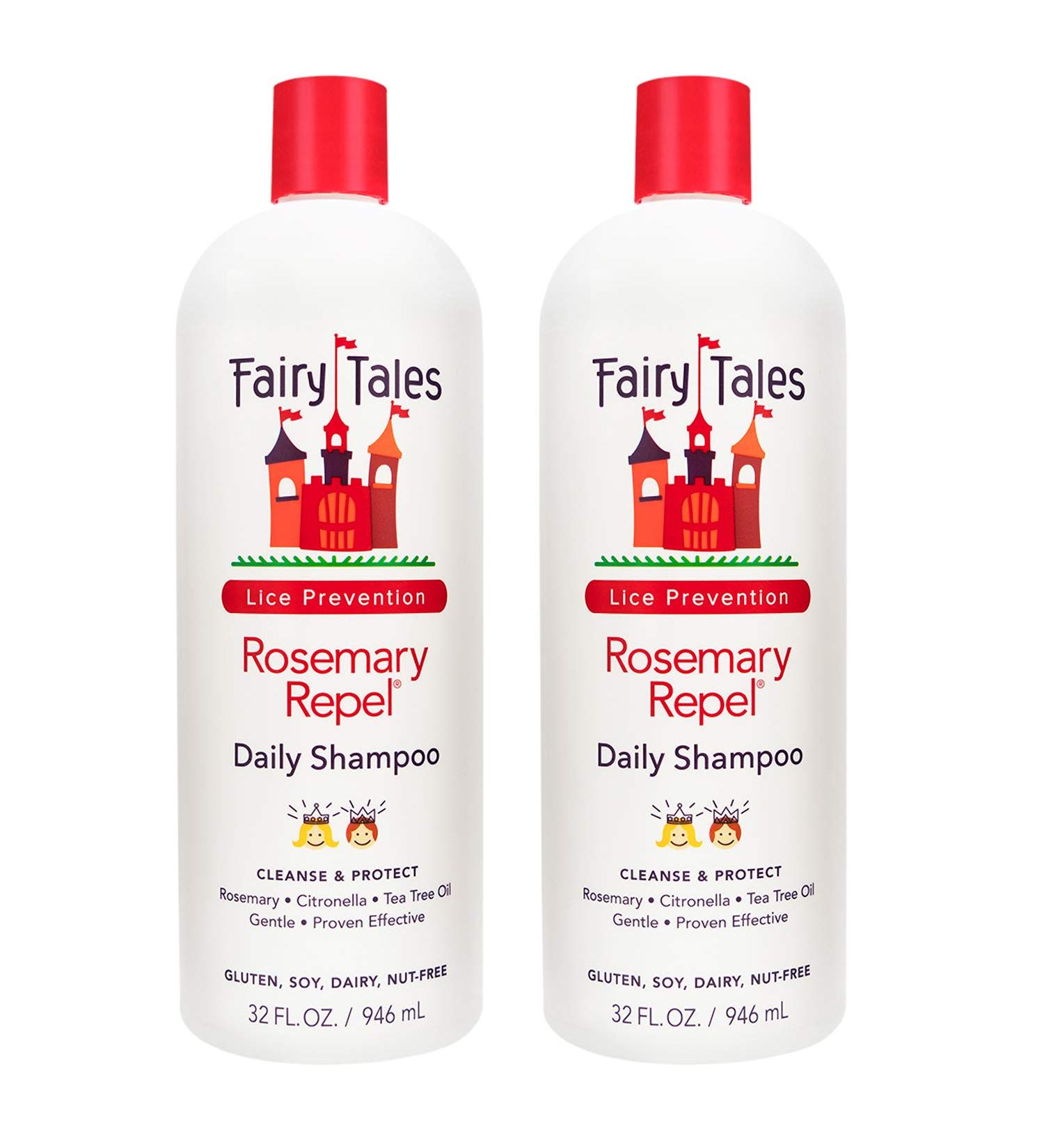 Fairy Tales Rosemary Repel Lice Shampoo 32 oz - 2 Pack | Daily Kids Shampoo for Lice Prevention - Buy Online on GoSupps.com