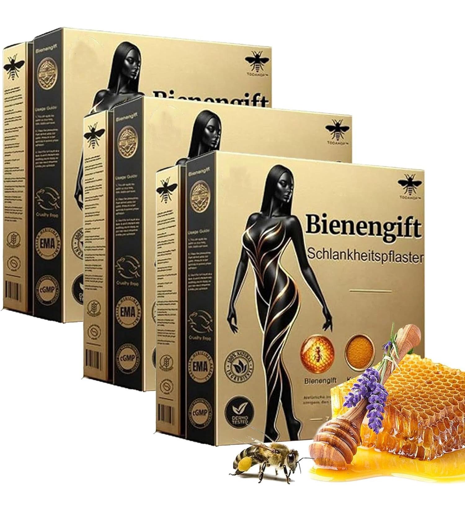 Todahof Bee Venom Slimming Patch - Lymphatic Drainage & Body Shaping for Men & Women (3 Boxes) | Best International Shipping - Buy Online on GoSupps.com