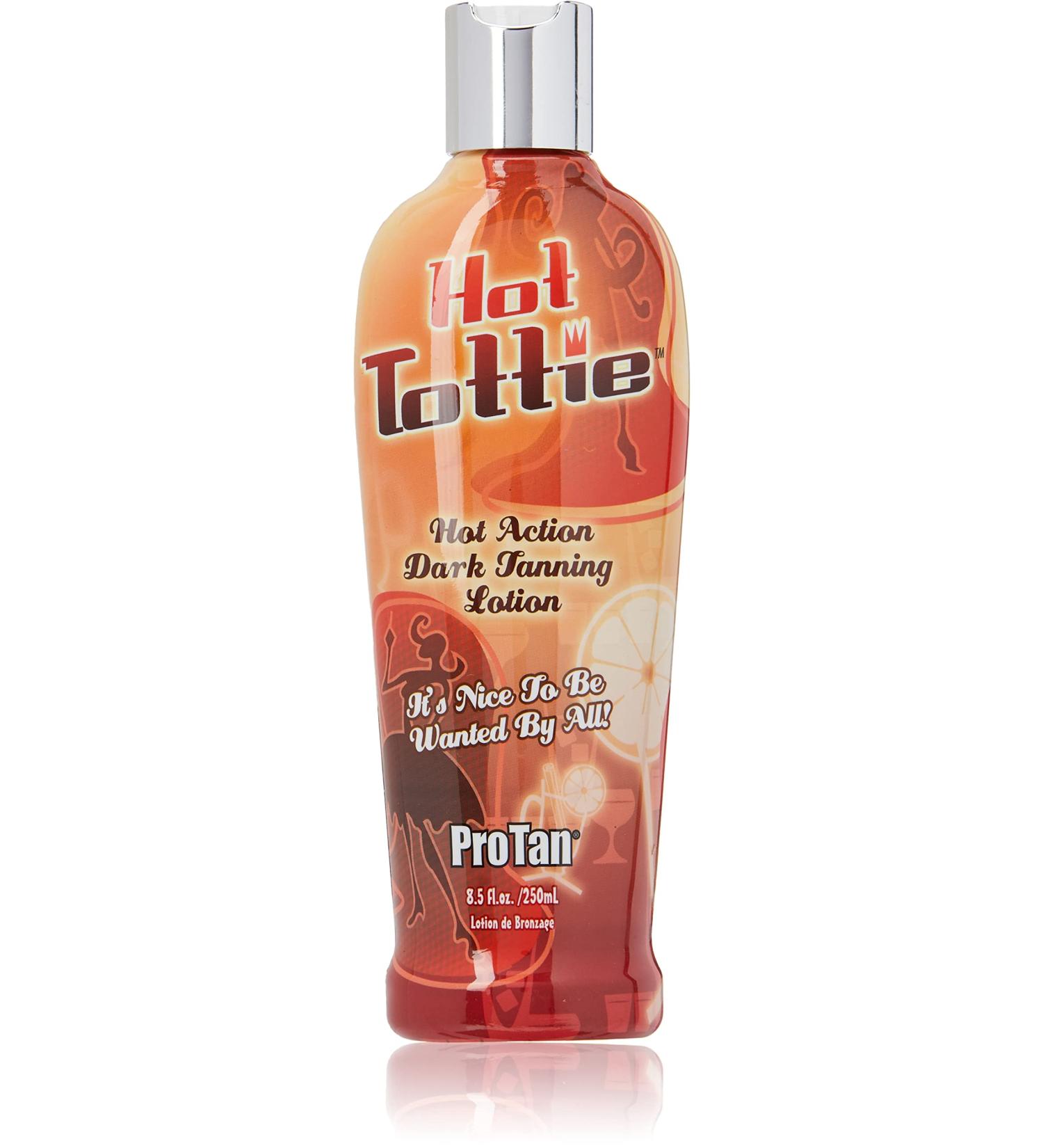 Pro Tan Hot Tottie Hot Action Dark Tanning Lotion - 250 ml 250 ml (Pack of 1) - Buy Online on GoSupps.com