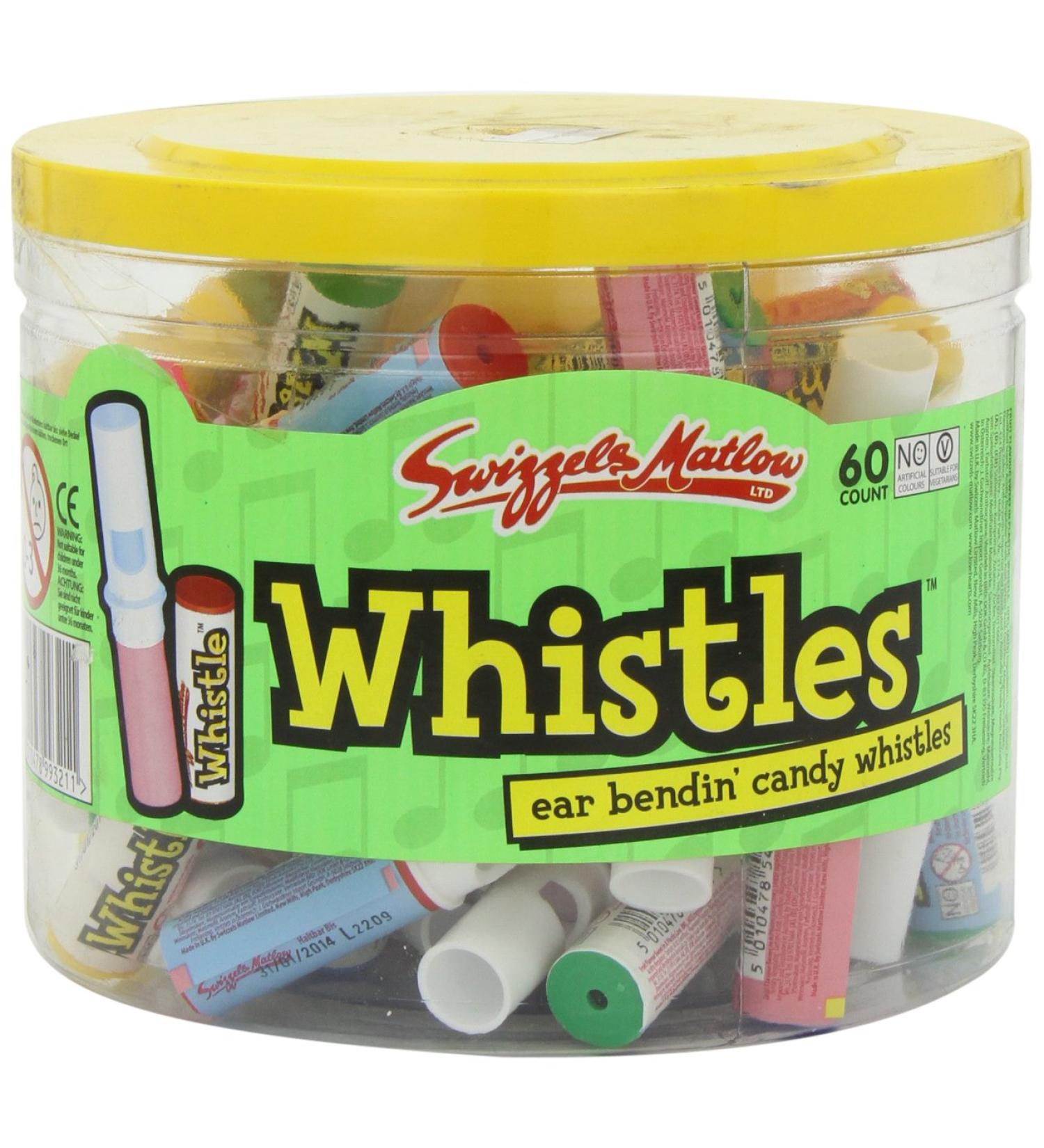 Swizzels Matlow Candy Whistles (1 x 60)