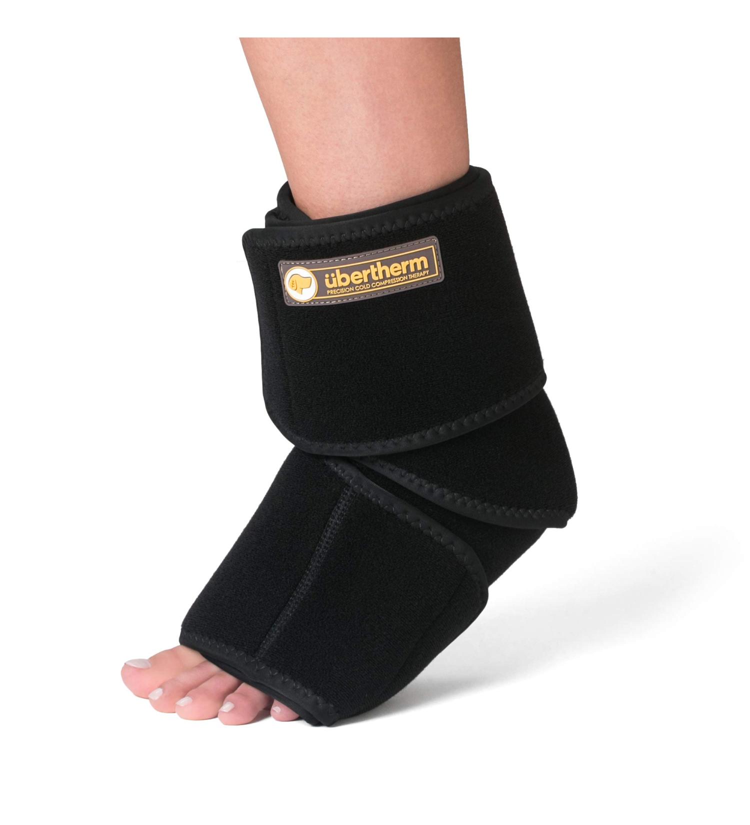 Bertherm Ankle Ice Pack Wrap | Reusable Cold Compression for Injuries | Plantar Fasciitis & Achilles Tendonitis Relief | 1-Year Warranty - Buy Online on GoSupps.com