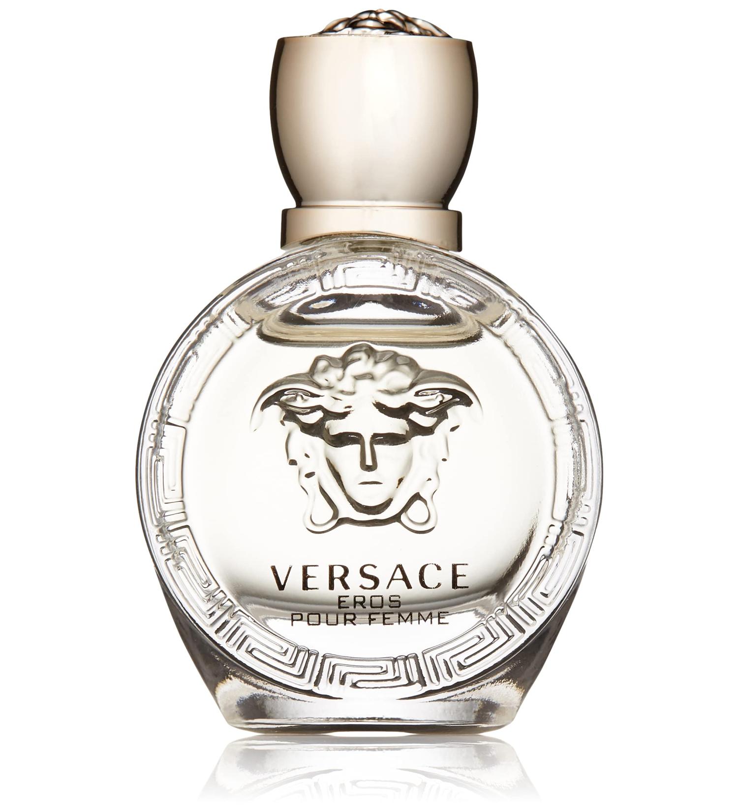 Versace Eros Pour Femme Women's EDP Splash 0.17oz - Fresh and Luxurious Fragrance - Buy Online on GoSupps.com