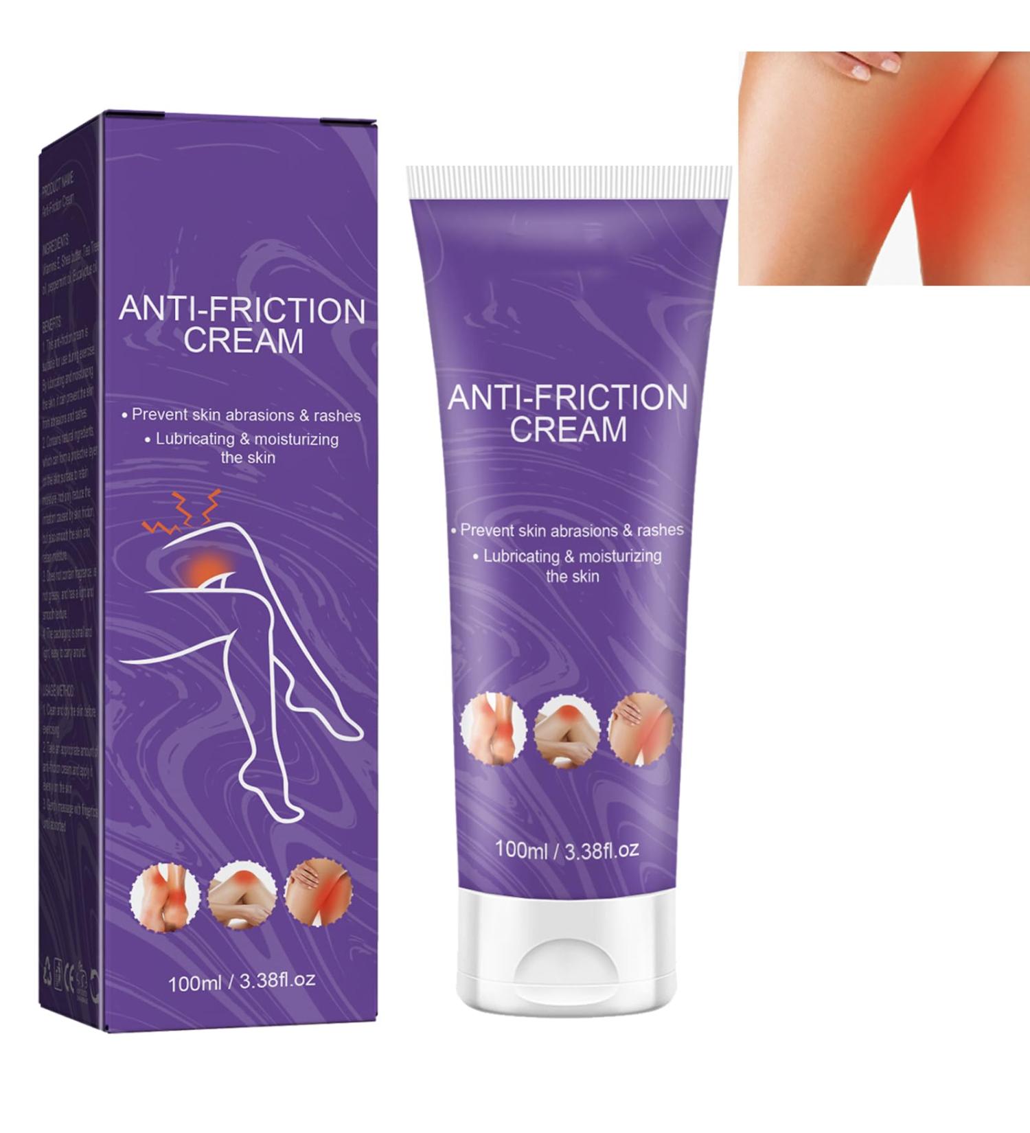 Anti Friction Cream Long Lasting & Non Staining Chafing Balm Thigh Inner Anti-Chafing Balm Thigh Anti-Friction Cream Prevention Rubbing Cream Prevents Skin Chafe & Irritation for Women Men - Buy Online on GoSupps.com
