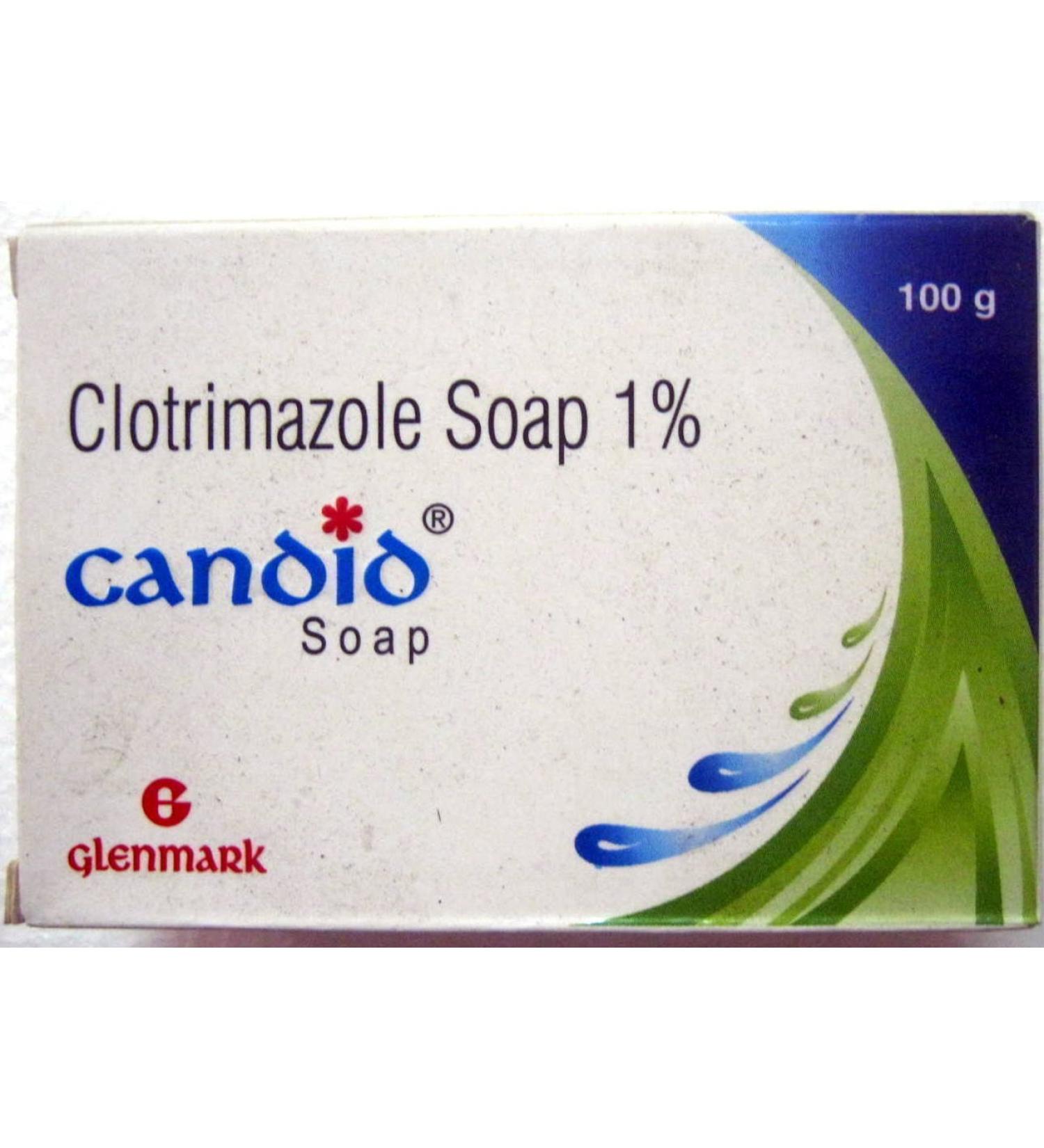 Candid Medicated Clotrimazole Soap 100 gms x 1 nos - India