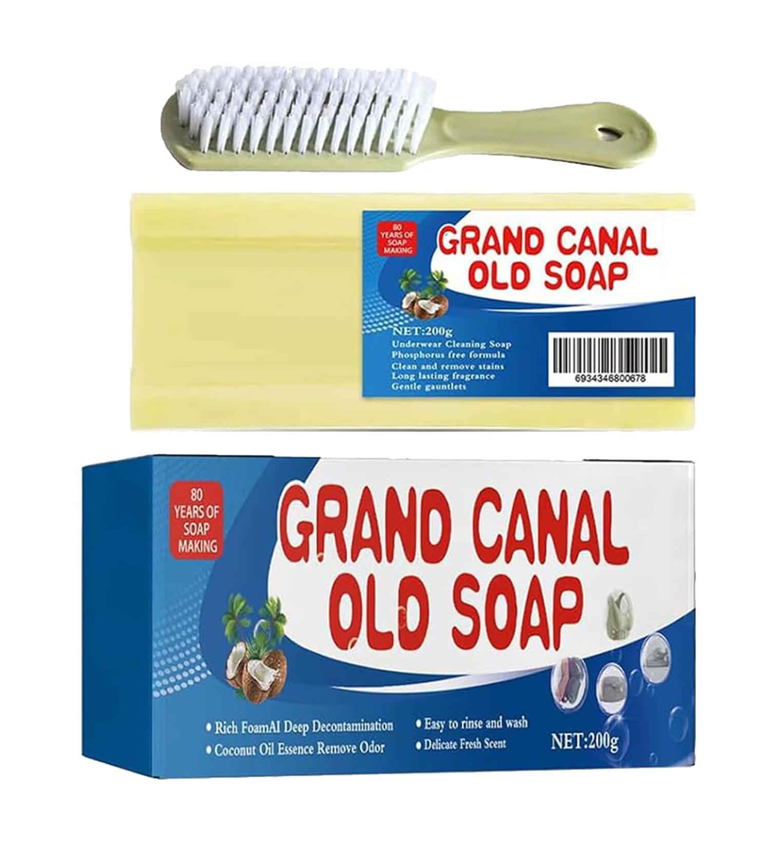  KOAHDE Durable Scent Cleaning Soap Powerful Stain Remover Cleaning Soap Bar Laundry Soap Bar Anti-Stain Soap for Hand Protection Underwear Cleaning Soap 2 Pieces - Buy Online on GoSupps.com