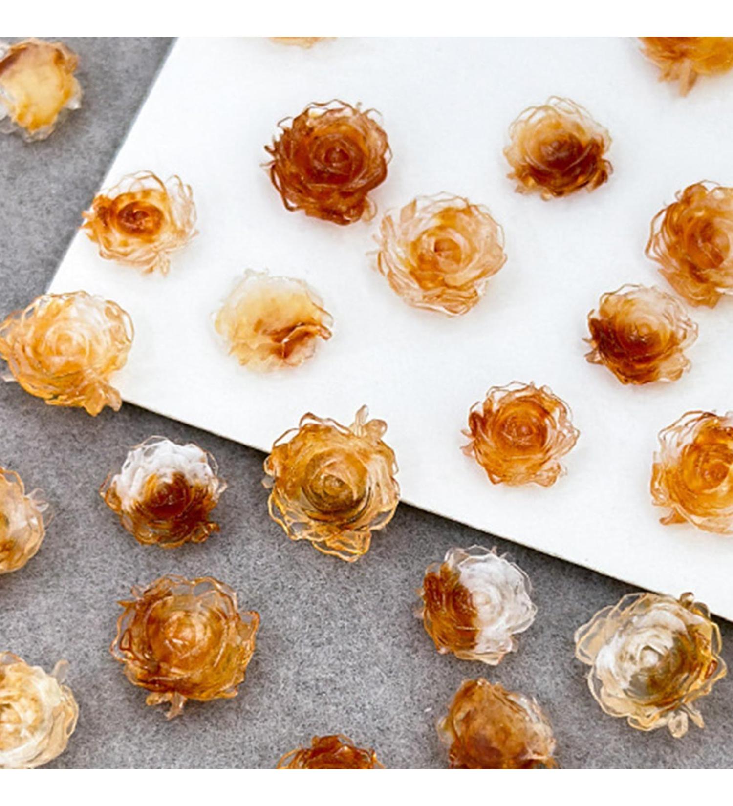50Pcs 3D Flower Nail Multi Colors Variety Mix Camellia Flower Cute Nail Art For Manicure DIY Craft Jewelry 3d Nail For Acrylic Nails - Buy Online on GoSupps.com