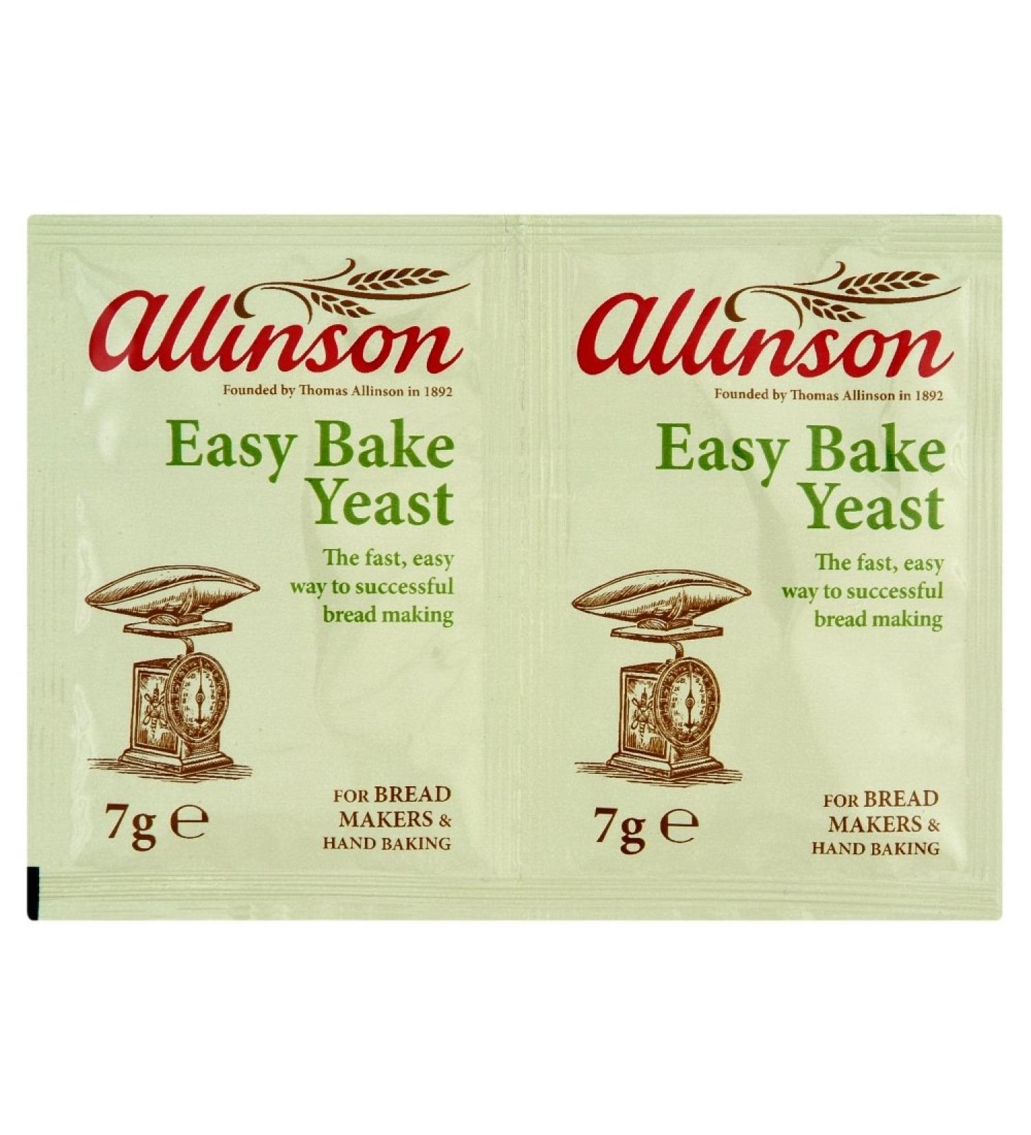 Allinson Easy Bake Yeast 2 x 7g - Buy Online on GoSupps.com