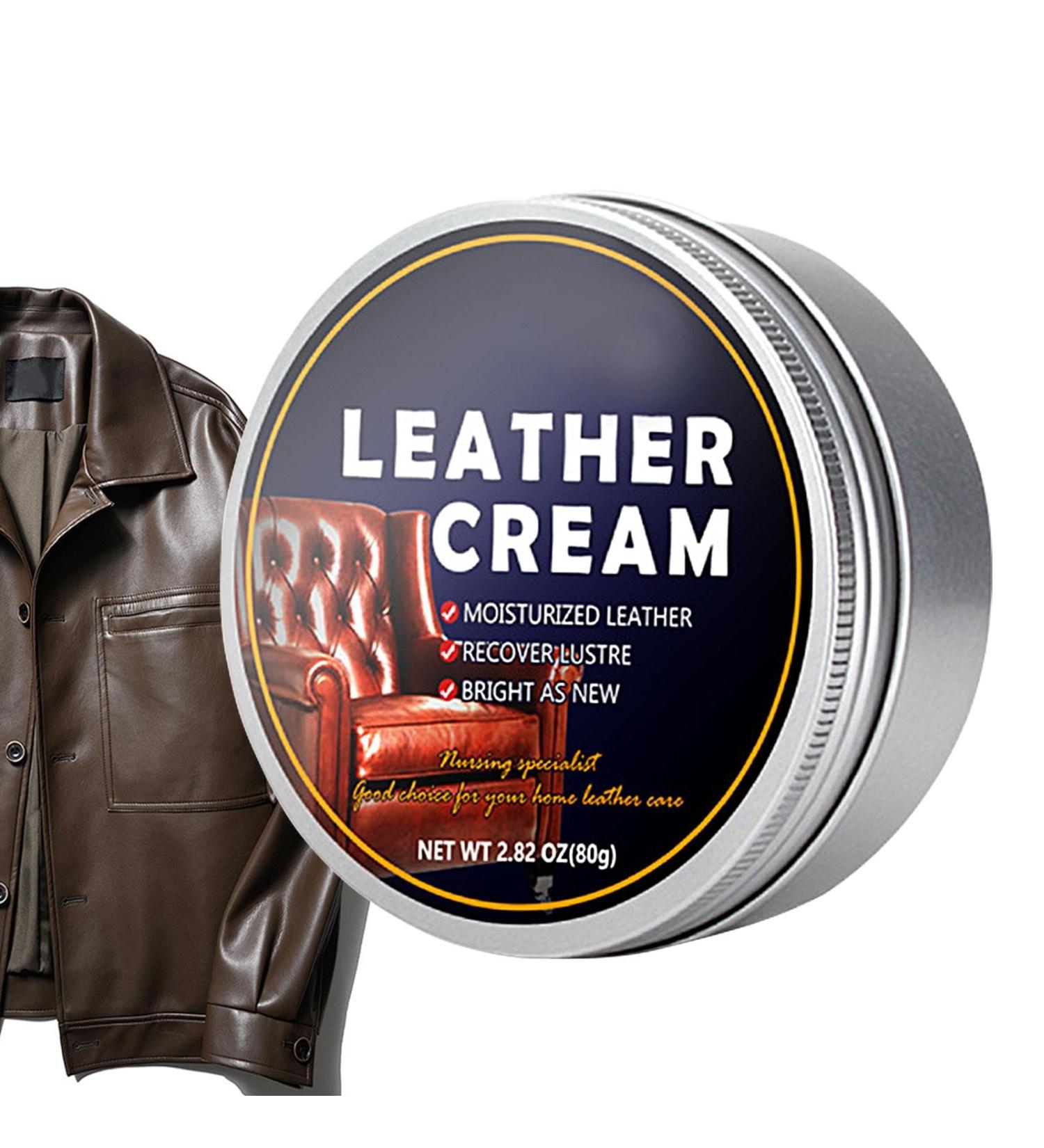  Tewzafiya Leather shoe conditioner leather protection cream - 80g leather cleaning conditioner - The waterproof cream will not darken soften or restore the leather. - Buy Online on GoSupps.com