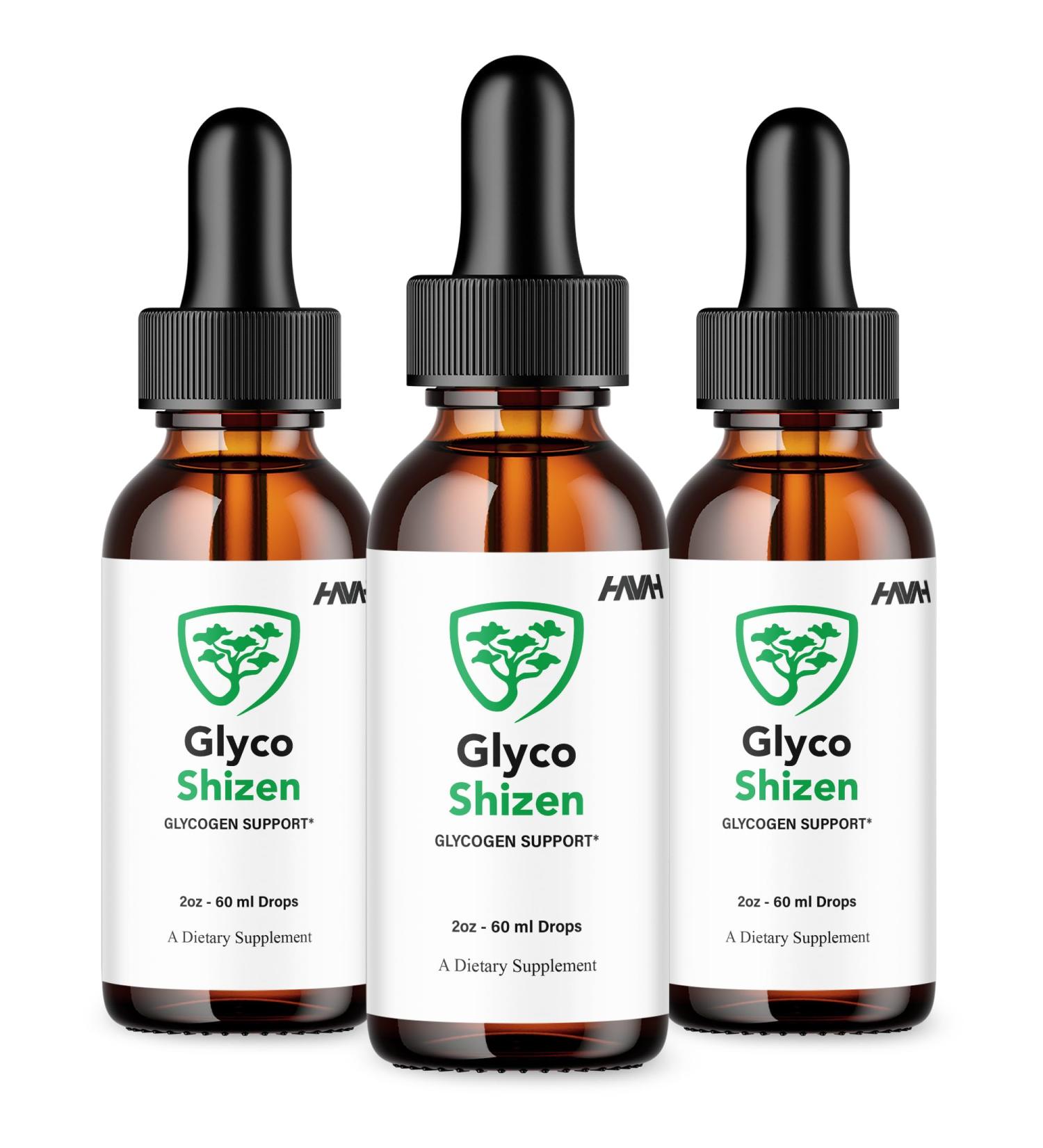(3 Pack) Glyco Shizen Drops GlycoShizen Advanced Liquid Drop Formula Glyco Shyzen Advanced Overall Health & Wellness Drop Supplement GlycoShyzen Liquid Supplement Wellness Support (6oz / 180ml) - Buy Online on GoSupps.com