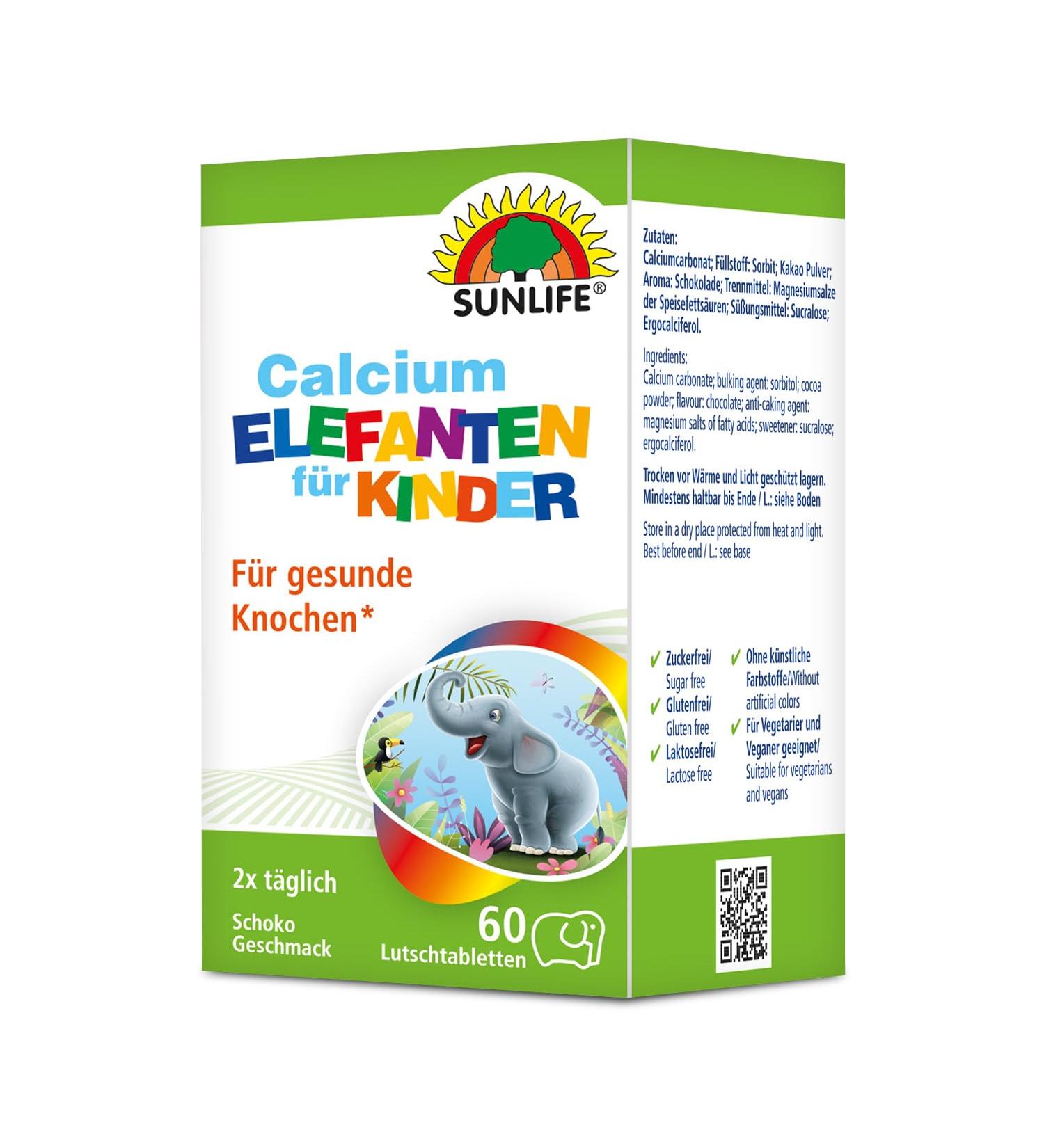 Buy Sunlife Sugar-Free Calcium Chocolate Elephants | Healthy Treats & International Shipping - Buy Online on GoSupps.com