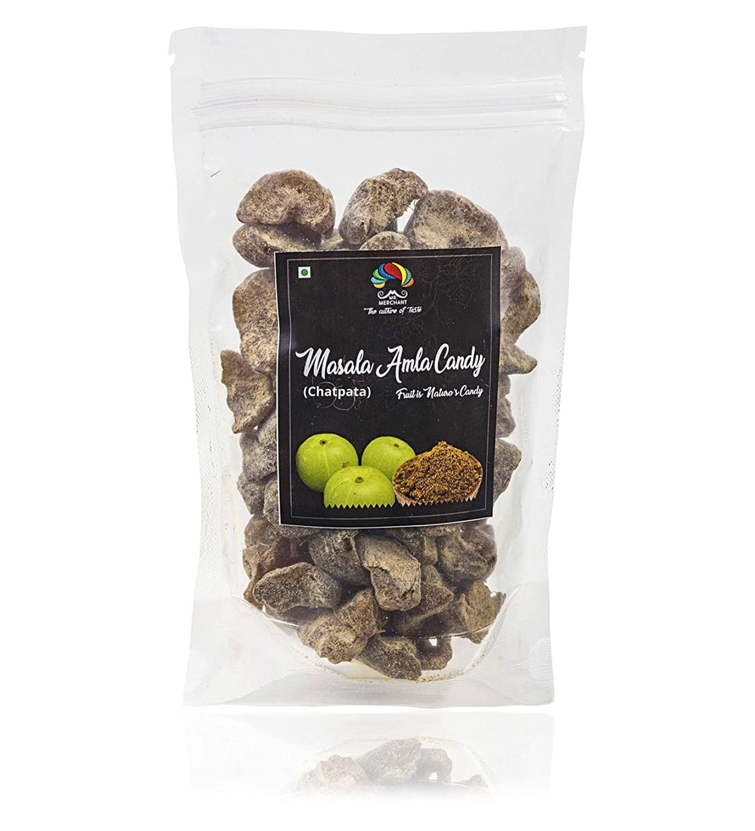 Mr. Merchant Chatpata Masala Amla Candy 400 Grams_Packing May Vary