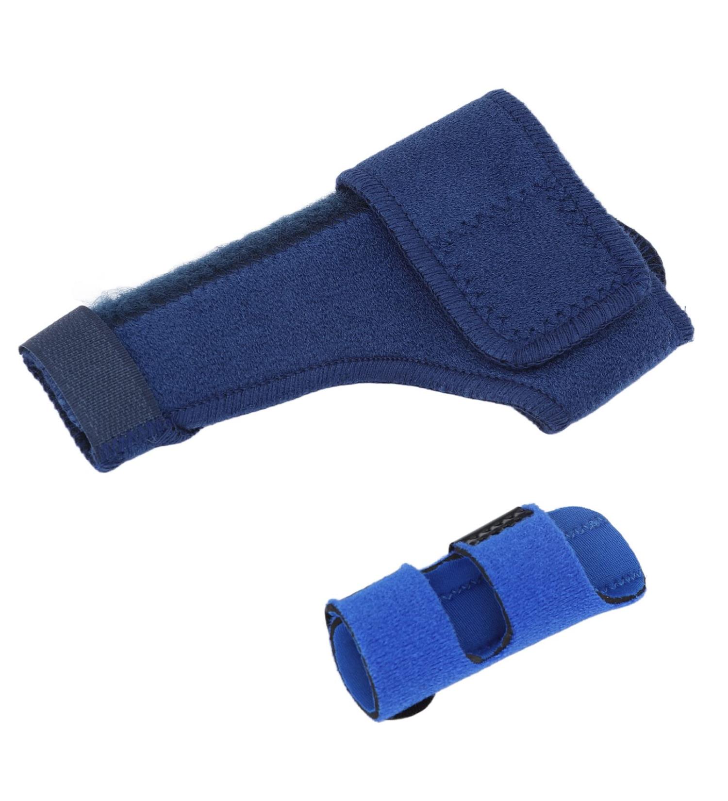 Thumb Splint Brace for Left Hand - Comfortable Wrist Stabilizer & Multifinger Support - Ideal for Toe Nerve Sheaths - International Shipping Available - Buy Online on GoSupps.com