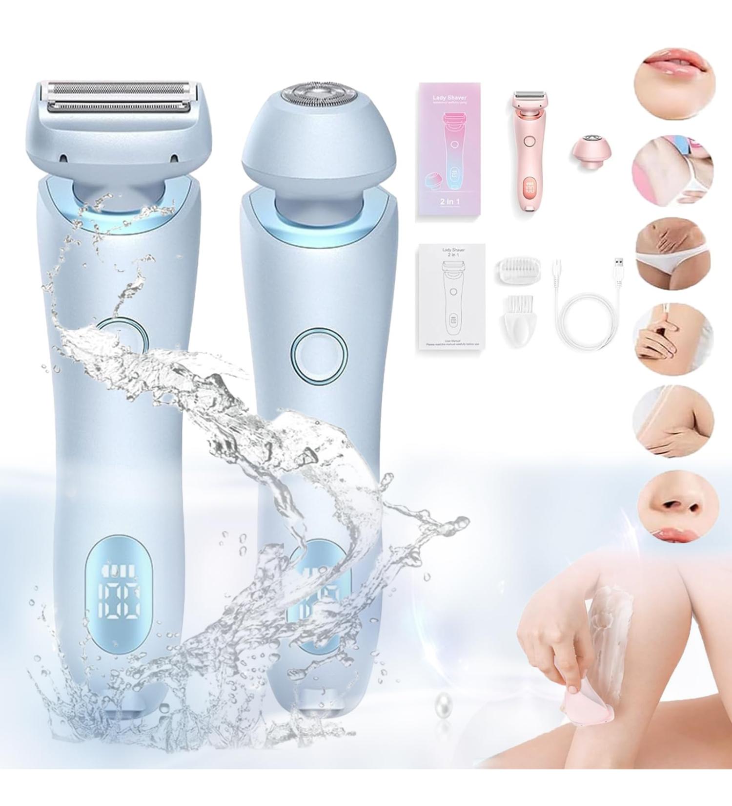 Duskofficial Razor 2024 New Dusk Official Electric Razor Duskofficial The Glide Pro 3.0 Waterproof Electric Razor Silk Glide Pro Livora Electric Shaver for Women Silkbabe Shaver Wet & Dry (Blue) - Buy Online on GoSupps.com