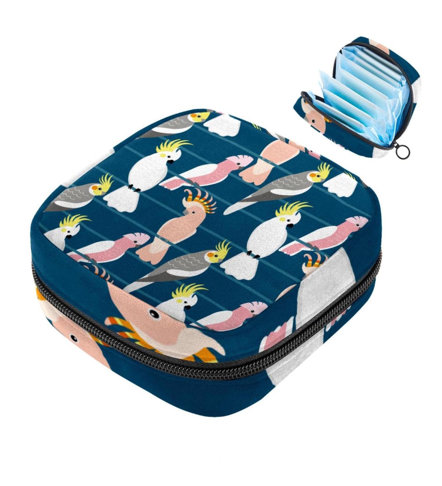 Portable Women's Menstrual Cup Bags | Colorful Feminine Binding-Up Bags for Teens & First Periods - Buy Online on GoSupps.com