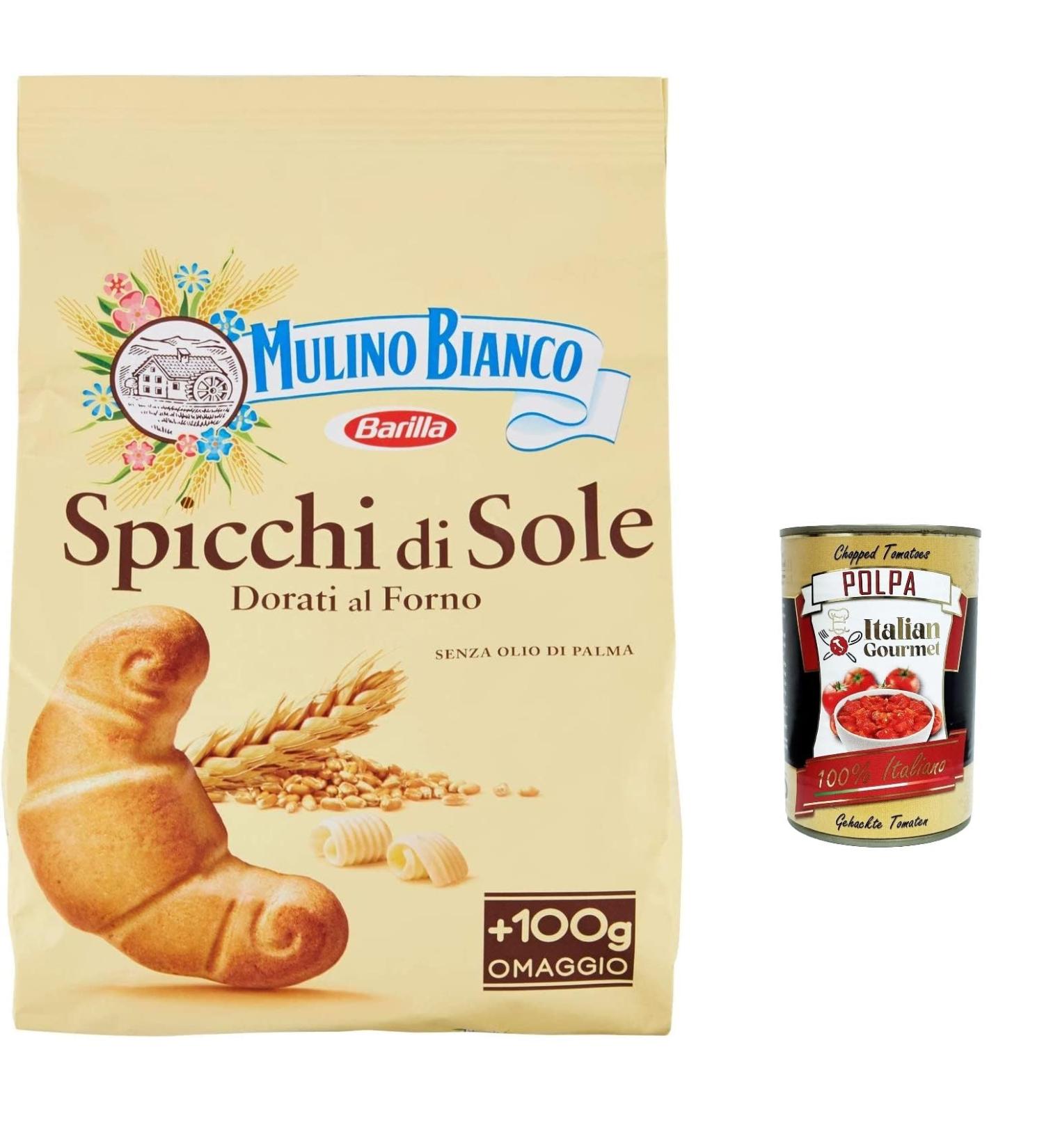  Italian Gourmet E.R. Mulino Bianco Spicchi Di Sole Lot de 3 biscuits dor s 900 g + pulp 400 g - Buy Online on GoSupps.com